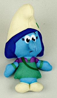 Nicht menschliches Wesen, sog. "Mc Donald´s - Smurfs UK - 2022", Motiv "Storm"
- einen weiblichen Schlumpf ohne Schwanz darstellend
- aus Spinnstoffgewirken gefertigt und mit weichem Material befüllt
- mit einer Größe von ca. 11,5 cm
- mit Armen und Beinen mit stilisierten Händen und Füßen
- mit einer großen Nase und aufgedruckten Augen und Mund sowie dunkelblauen Haaren
- mit einem grün-violetten Kleid, gelber Mütze sowie gelben Schuhe bekleidet
- dient der spielerischen Unterhaltung von Kindern
- in einem Klarsichtbeutel für den Einzelverkauf aufgemacht.

Die Ware ist zolltarifrechtlich als "Spielzeug, ein nichtmenschliches Wesen darstellend, gefüllt" einzureihen.
