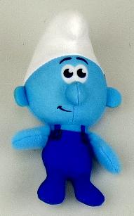 Kombination aus Spielzeug und einer anderen Ware, sog. "Mc Donald´s - Smurfs GY - 2022", Motiv "Handy", bestehend aus
- einem nicht menschlichen Wesen in Form eines Schlumpfes
-- aus Spinnstoffgewirken zusammengenäht und mit weichem Material befüllt
-- in den Abmessungen von ca. 11,5 x 7 x 5,5 cm 
-- mit einem Gesicht mit großer Nase und Ohren sowie aufgedruckten Augen und Mund
-- mit Armen und Beinen mit stilisierten Händen und Füßen und einem Schwanz
-- mit einer dunkelblauen Latzhose bekleidet und mit einem Bleistift hinter dem Ohr
- einer Sammelkarte aus Papier
-- in den Abmessungen von ca. 6,5 x 5 cm
-- mit einer Anleitung zur Bau einer Kissenhöhle
- gemeinsam in einem Klarsichtbeutel für den Einzelverkauf aufgemacht.

Die Kombination hat den wesentlichen Charakter von Spielzeug und dient der Unterhaltung vor allem von Kindern.

Die Ware ist zolltarifrechtlich als "Spielzeug, ein nicht menschliches Wesen darstellend, gefüllt" einzureihen.