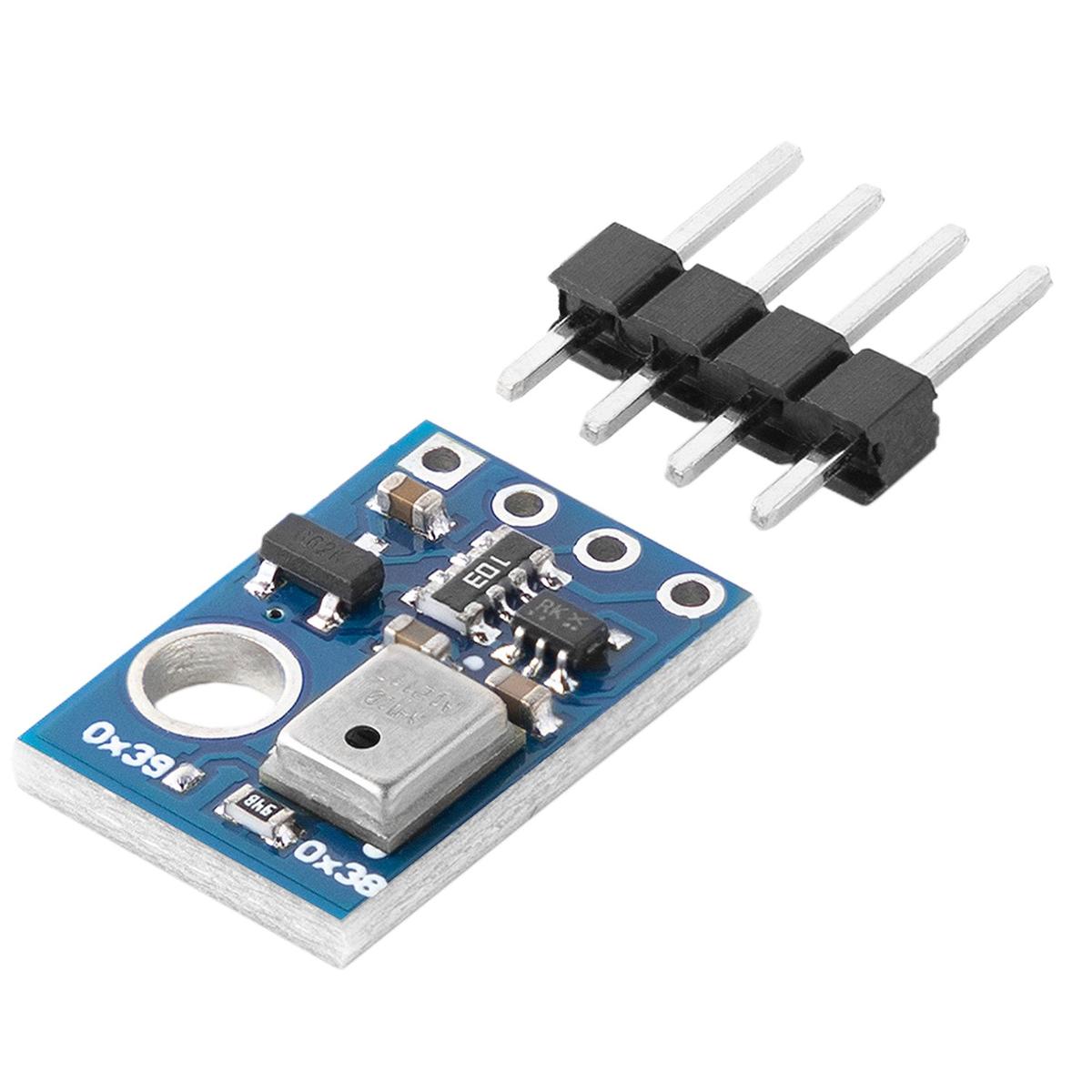 Feuchte-Temperatur-Sensormodul, im Wesentlichen bestehend aus einer mit einem digitalen kombinierten Thermo- und Hygrometer-Sensor in Form einer elektronischen integrierten Schaltung sowie verschiedenen weiteren Bauelementen bestückten Platine mit den Abmessungen von ca. 15 x 10 x 3 mm (siehe Abbildung in der Anlage). Die Platine verfügt über vier Anschlusskontakte, die mittels eines beiliegenden Kontaktelementes angeschlossen werden (noch nicht zusammengesetzte Ware). Das Modul dient der Messung der Temperatur (-40 bis 85 °C) sowie der relativen Luftfeuchtigkeit (0 bis 100 %). Die Ergebnisse werden über eine digitale Schnittstelle ausgegeben.
Die Ware wird als "elektronisches Thermometer-Hygrometer miteinander kombiniert, anderes als für zivile Luftfahrzeuge, nicht von den Unterpositionen (TARIC) 9025 8040 30 bis 9025 8040 50 erfasst" eingereiht.