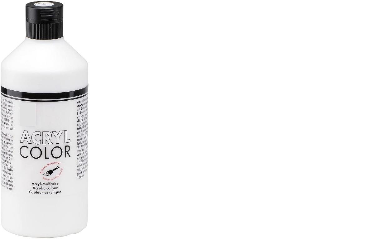 Angaben:
Acryl-Farbe; 2er Set weiß/schwarz; Zusammenstellung von zwei Farben in einer gemeinsamen Umverpackung; Set beinhaltet zwei Flaschen Acrylfarbe (jeweils 500 ml); gemeinsam verpackt in einer Kartonverpackung; Anwendung: z.B. zum Malen und Stempeln.

Warenbeschaffenheit:
Zwei Acrylfarben (weiß und schwarz), jeweils verpackt in einer 500 ml-Flasche.

Befund:
Farben für Kunstmaler, für den Unterricht, für die Plakatmalerei, für Farbtönungen, zur Unterhaltung, in Täfelchen, Tuben, Töpfchen, Fläschchen, Näpfchen oder ähnlichen Aufmachungen, in Zusammenstellungen.