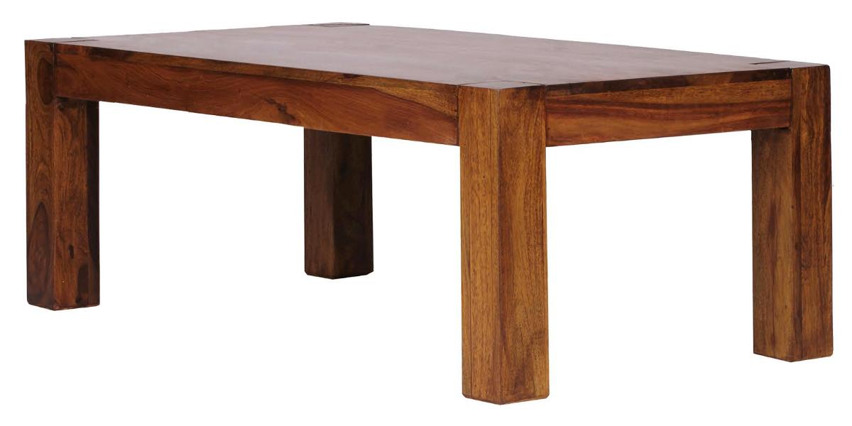 Bei dem sog. "Wohnling Couchtisch" handelt sich um einen rechteckigen Tisch mit vier Beinen, welcher vollständig aus massivem Holz (- Sheesham) gefertigt ist. Er dient der Ausstattung von Wohnungen und wird zu diesem Zweck auf den Boden gestellt. (Abmessungen: 110,0 x 60,0 x 40,0 cm - L x B x H)

Die Ware ist als "anderes als von den Positionen 9401 und 9402 erfasstes Möbel, aus Holz, von der in Ess- und Wohnzimmern verwendeten Art" einzureihen.