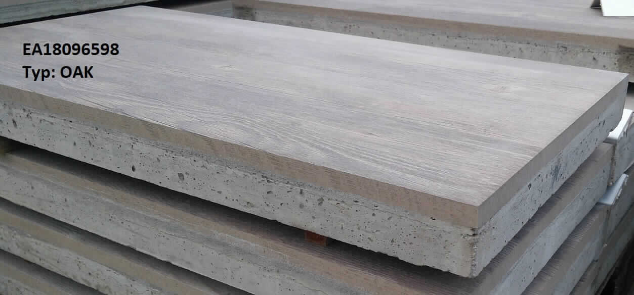 Bodenplatten, sog. Feinsteinzeug EMPEROR® AiO, mit Oberfläche R11, Naturkante und sog. Betonkern,
Fotos siehe Anlage,
- ein Warenmuster wurde nicht vorgelegt; die Einreihung erfolgt anhand der Antragsangaben,
- in unterschiedlichen Farben,
- in den Abmessungen: ca. 80 cm (Länge) x 40 cm (Breite) x 6 cm (Dicke),
- zusammengesetzte Waren aus Keramik und Beton,
- Keramik:
- - die Schauseite (Oberseite) bildend,
- - ca. 2 cm dick,
- - keramisches Erzeugnis; nach der Formgebung gebrannt; tonmineralhaltiges Material enthaltend,
- - - laut Antrag mit einem Wasseraufnahmekoeffizienten von weniger als 0,5 %,
- Beton:
- - die Unterseite bildend,
- - ca. 4 cm dick,
- die Keramik bestimmt im Hinblick auf das äußere Erscheinungsbild und die Verwendung der Waren
  als Bodenplatten deren wesentlichen Charakter.

"Keramische Bodenplatten, andere als solche der Unterpositionen 6907 30 und 6907 40, mit einem
 Wasseraufnahmekoeffizienten von weniger als 0,5 %"