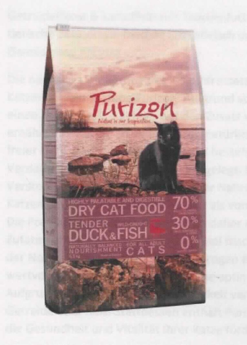 Alleinfuttermittel für Katzen

Antragsangaben: Alleinfuttermittel für ausgewachsene Katzen. Sorte: Ente & Fisch. Zusammensetzung: frisches und getrocknetes Entenfleisch, Erbsenstärke, Hühnerfett, Kürbis, Ei (getrocknet), frischer und getrockneter Hering, Fischöl, Möhren und weitere Stoffe. Verpackungseinheit 6,5 kg. 

Beschaffenheit des vorgelegten Warenmusters: Originalkunststoffsack in Aufmachung für den Einzelverkauf als Katzenfutter, darin kleine, harte, dunkelbraune, runde, scheibenförmige Stücke.
Stärke in der Ware (VO (EG) Nr. 121/2008): mehr als 10 GHT bis 30 GHT.
Milcherzeugnis in der Ware (gemäß Angabe): keine.

Zubereitung von der zur Fütterung verwendeten Art, Hunde- und Katzenfutter in Aufmachung für den Einzelverkauf, Stärke enthaltend, mit einem Gehalt an Stärke von mehr als 10 bis 30 GHT, keine Milcherzeugnisse enthaltend oder mit einem Gehalt an Milcherzeugnissen von weniger als 10 GHT.