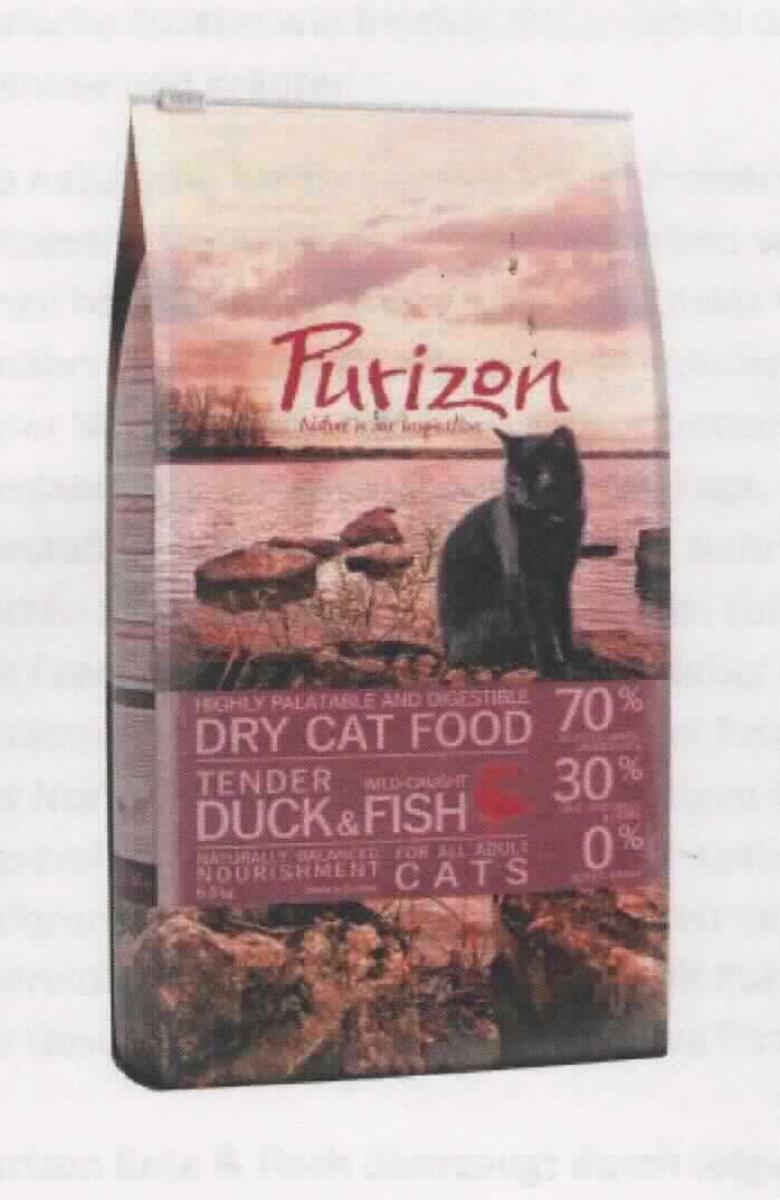 Alleinfuttermittel für Katzen

Antragsangaben: Alleinfuttermittel für ausgewachsene Katzen. Sorte: Ente & Fisch. Zusammensetzung: frisches und getrocknetes Entenfleisch, Erbsenstärke, Hühnerfett, Kürbis, Ei (getrocknet), frischer und getrockneter Hering, Fischöl, Möhren und weitere Stoffe. Verpackungseinheit 2,5 kg. 

Beschaffenheit des vorgelegten Warenmusters: Originalkunststoffbeutel in Aufmachung für den Einzelverkauf als Katzenfutter, darin kleine, harte, dunkelbraune, runde, scheibenförmige Stücke.
Stärke in der Ware (VO (EG) Nr. 121/2008): mehr als 10 GHT bis 30 GHT.
Milcherzeugnis in der Ware (gemäß Angabe): keine.

Zubereitung von der zur Fütterung verwendeten Art, Hunde- und Katzenfutter in Aufmachung für den Einzelverkauf, Stärke enthaltend, mit einem Gehalt an Stärke von mehr als 10 bis 30 GHT, keine Milcherzeugnisse enthaltend oder mit einem Gehalt an Milcherzeugnissen von weniger als 10 GHT.