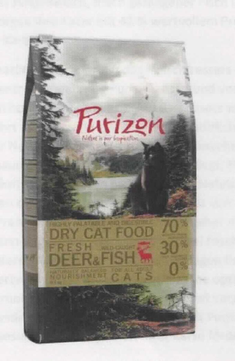 Alleinfuttermittel für Katzen

Antragsangaben: Alleinfuttermittel für ausgewachsene Katzen. Sorte: Hirsch & Fisch. Zusammensetzung: frisches und getrocknetes Hirschfleisch, Erbsenstärke, Hühnerfett, Kürbis, Ei (getrocknet), frischer und getrockneter Hering, Fischöl, Möhren und weitere Stoffe. Verpackungseinheit 400 g.

Beschaffenheit des vorgelegten Warenmusters: Originalkunststoffbeutel in Aufmachung für den Einzelverkauf als Katzenfutter, darin kleine, harte, dunkelbraune, runde, scheibenförmige Stücke.
Stärke in der Ware (VO (EG) Nr. 121/2008): mehr als 10 GHT bis 30 GHT.
Milcherzeugnis in der Ware (gemäß Angabe): keine.

Zubereitung von der zur Fütterung verwendeten Art, Hunde- und Katzenfutter in Aufmachung für den Einzelverkauf, Stärke enthaltend, mit einem Gehalt an Stärke von mehr als 10 bis 30 GHT, keine Milcherzeugnisse enthaltend oder mit einem Gehalt an Milcherzeugnissen von weniger als 10 GHT.
