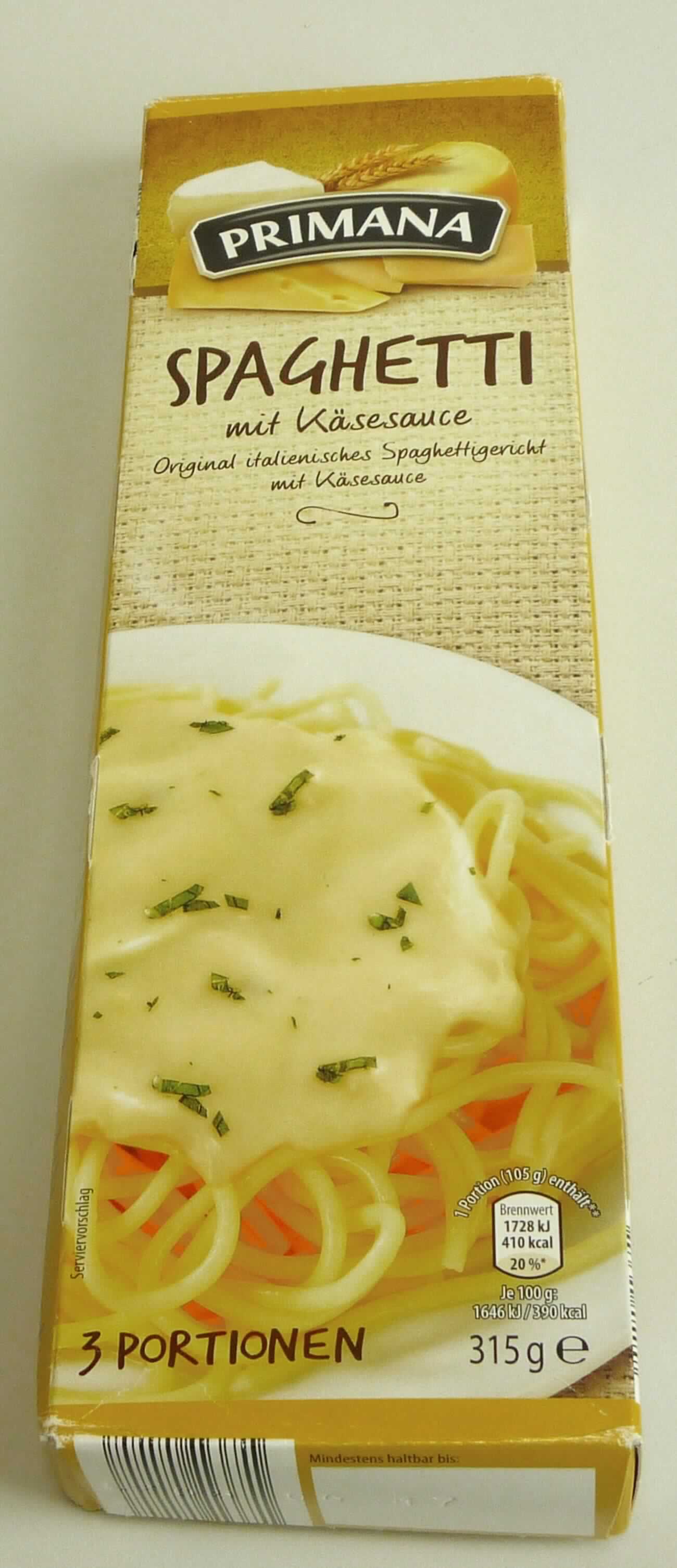 Spaghettigericht mit Käsesauce

Antragsangaben:
Spaghetti-Fertiggericht mit Käsesauce

Beschreibung des vorliegenden Warenmusters (in Originalumschließung):
Bedruckter Faltkarton mit Angaben zum Erzeugnis (Spaghetti mit Käse-Saucen-Trockenmischung; 315 g), zu 
den Zutaten (siehe Feld 8) und zur Zubereitung (Spaghetti 9 - 11 Minuten kochen und abgießen; in einem Topf 
25 g Butter, 200 ml Vollmilch und das Saucenpulver verrühren und kurz aufkochen lassen und mit den Spaghetti 
anrichten); darin ein nicht bedruckter Kunststoffschlauchfolienbeutel mit gelblichen, nicht vorgekochten Teigwaren 
(Spaghetti; 250 g; Länge ca. 26 cm; Durchmesser ca. 1 mm) und ein Verbundfolienbeutel mit einem gelblich-
bräunlichen Saucenpulver (65 g).

Es liegt eine Warenzusammenstellung in Aufmachung für den Einzelverkauf vor, die unter Anwendung der 
AV 3 b) nach dem Charakter bestimmenden Bestandteil einzureihen ist; Charakter bestimmend in Bezug 
auf den gewichtsmäßigen Anteil und die Bedeutung für das herzustellendende Gericht sind die Teigwaren.

Weichweizen, Reis und Eier nach der Zutatenliste nicht in den Teigwaren enthalten

Teigwaren, weder gekocht oder gefüllt noch in anderer Weise zubereitet, keine Eier enthaltend, weder Weich-
weizenmehl noch Weichweizengrieß enthaltend, kein Reis enthaltend.
