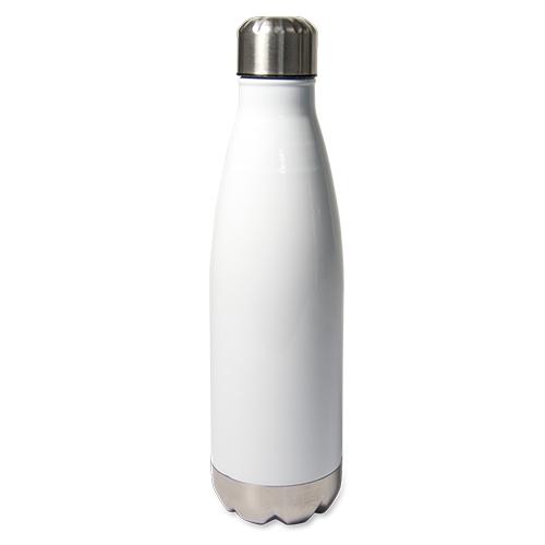 Bei der sog. "doppelwandigen Thermoflasche, Art.Nr. TMFK-500-WS/WW"  handelt es sich um ca. 26,5 cm hohe Flaschen mit einem Durchmesser von 7 cm, die im Wesentlichen aus einem doppelwandigen Edelstahlbehälter mit einem Schraubverschluss bestehen.

Die Ware ist in zwei verschiedenen Farbvarianten erhältlich:
TMFK-350-WS – silberner Deckel und Sockel,
TMFK-350-WW – silberner Deckel und weißer Sockel.

Das Erzeugnis besitzt ein Fassungsvermögen von 0,5 Liter.

Die Trinkflasche dient zum Bereithalten, Kühlen sowie Warmhalten von Getränken und ist als "Vakuum-Isolierflasche" einzureihen.