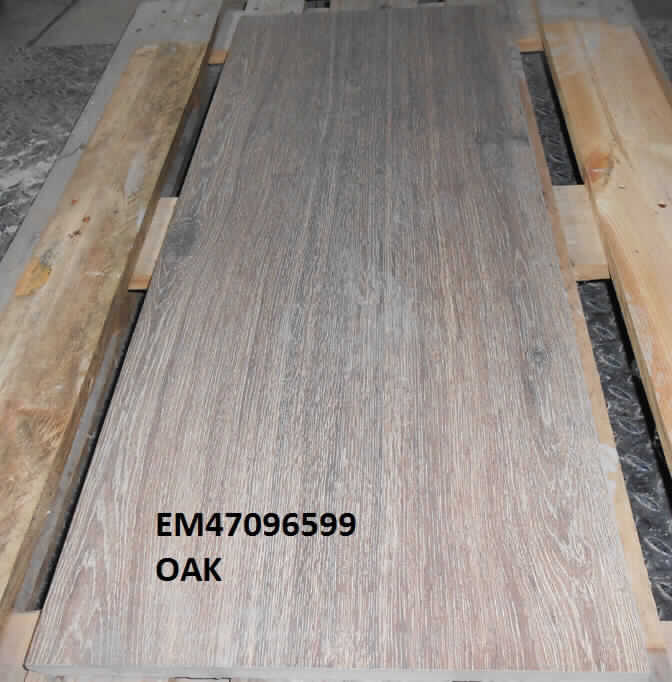 Bodenplatten, sog. Trittplatten aus EMPEROR®, mit Oberfläche R11, gesägten Seiten und oben und 
unten gefaster Vorderkante, Foto siehe Anlage,
- ein Warenmuster wurde nicht vorgelegt; die Einreihung erfolgt anhand der Antragsangaben,
- in unterschiedlichen Farben,
- in den Abmessungen: ca. 100 cm (Länge) x 40 cm (Breite) x 2 cm (Dicke),
- keramisches Erzeugnis; nach der Formgebung gebrannt; tonmineralhaltiges Material enthaltend,
- - laut Antrag mit einem Wasseraufnahmekoeffizienten von weniger als 0,5 %.

"Bodenplatten, andere als solche der Unterpositionen 6907 30  und 6907 40, mit einem Wasserauf-
 nahmekoeffizienten von weniger als 0,5 %"