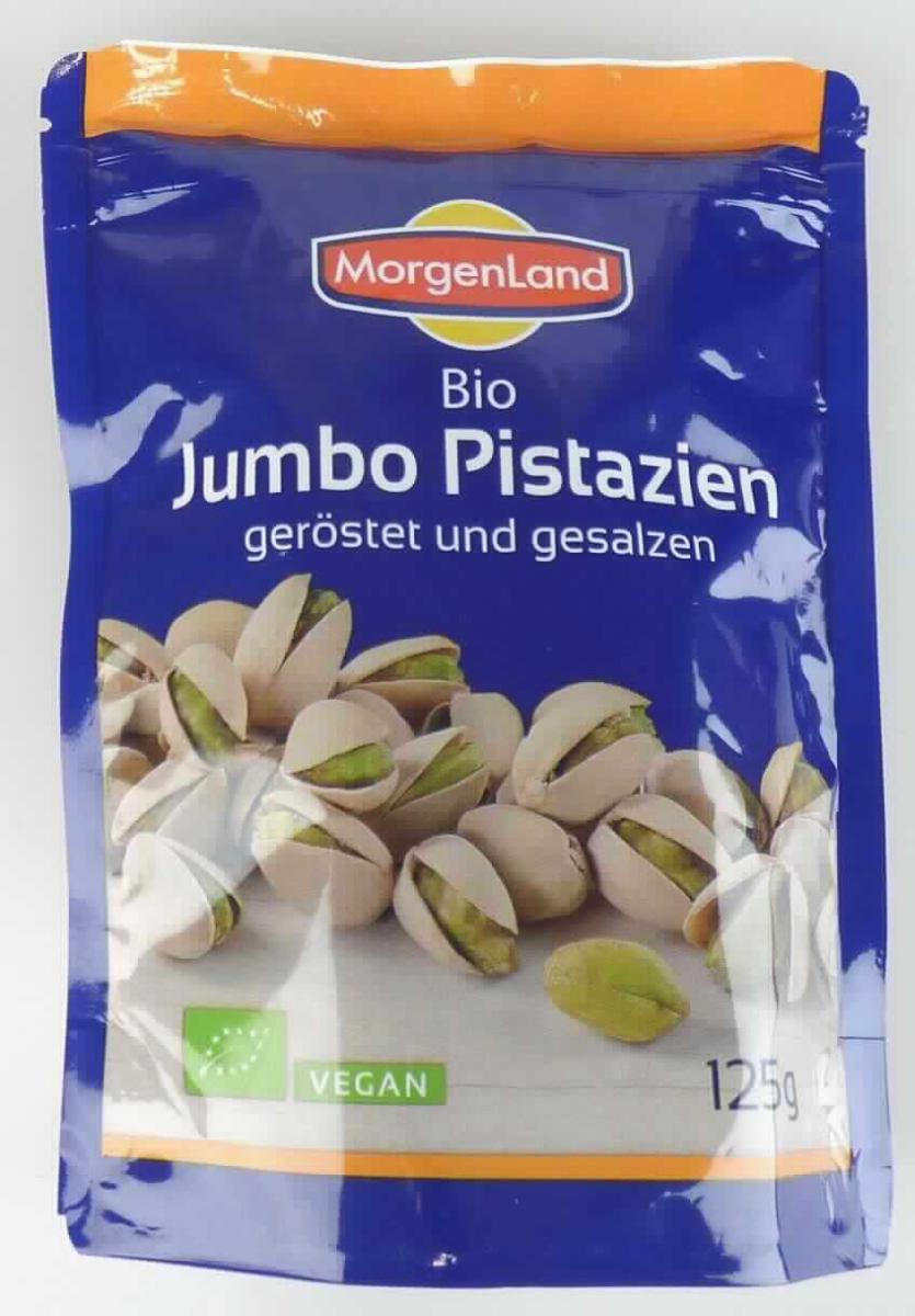 Pistazien, geröstet, gesalzen

Antragsangaben (als zutreffend angenommen): Pistazien in der Schale, geröstet, gesalzen. Zutaten: Pistazien, Meersalz.

Beschaffenheit des vorgelegten Warenmuster: Ganze Pistazienkerne mit Samenhaut, in der aufgeplatzten Schale. Geschmack: Schwach fettig, leicht salzig, nach Pistazie. Aufmachung: In einer Originalkunststofftüte mit 125 g Inhalt.
	
Früchte, Nüsse und andere genießbare Pflanzenteile, in anderer Weise zubereitet oder haltbar gemacht, auch mit Zusatz von Zucker, anderen Süßmitteln oder Alkohol, anderweit weder genannt noch inbegriffen, Schalenfrüchte, Erdnüsse und andere Samen, auch miteinander vermischt, andere, einschließlich Mischungen, in unmittelbaren Umschließungen mit einem Gewicht des Inhalts von 1 kg oder weniger, andere, geröstete Nüsse, Mandeln und Pistazien, Pistazien.