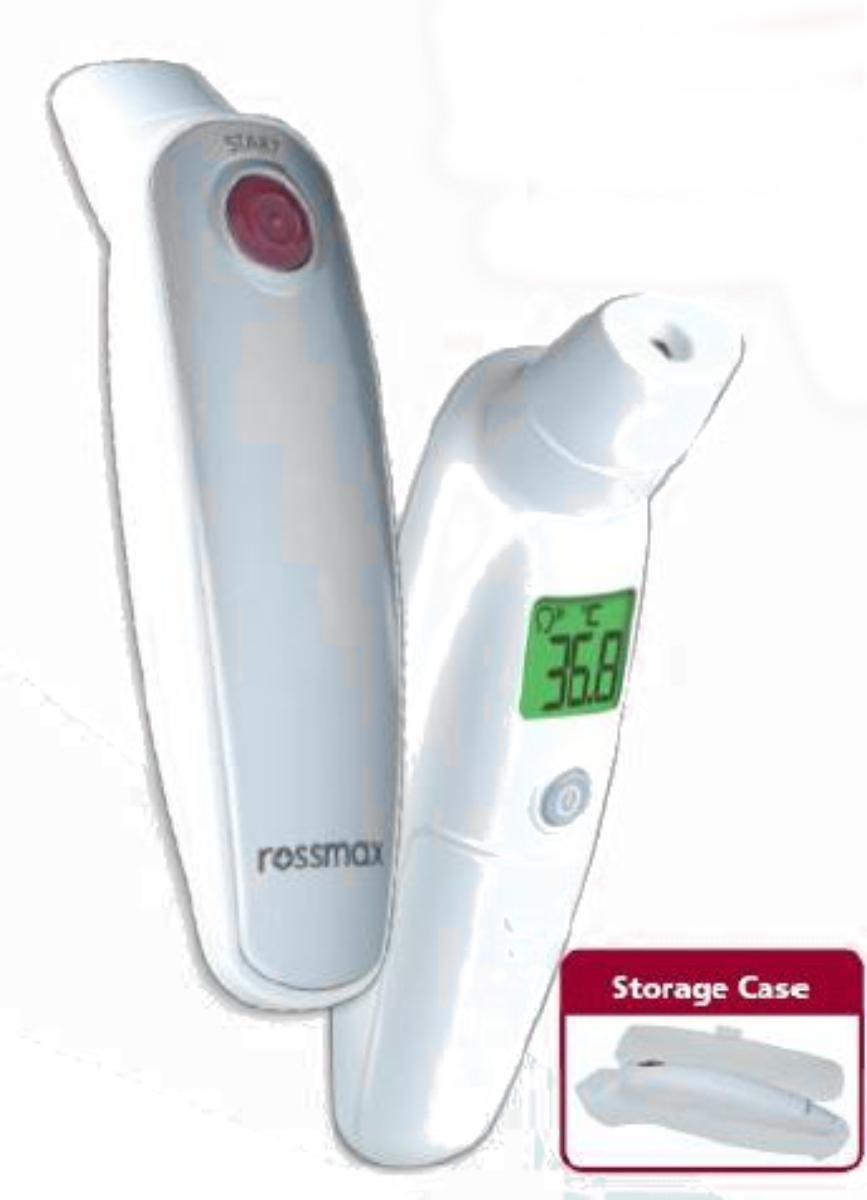 Sog. Fieberthermometer, (Rossmax HA 500 Infrarot Stirnthermometer), im Wesentlichen bestehend aus einem ca. 15 x 10 x 15 mm großen und ca. 90 g schweren Kunststoffgehäuse mit Messsensor, LCD-Display und Bedienelementen. Das mit 1 Batterien betriebene, Infrarottechnologie verwendende Gerät, mit Bedienknöpfen und einem Messwertspeicher (9 Speicherplätze), dient der berührungsfreien Schläfen-, Objekttemperaturmessung, bis auf eine Distanz von 5cm und mit Messergebnissen in 1 Sekunde. Es verfügt über einen Fieberalarm, eine Selbstdiagnose bei Fehlfunktion, Hintergrundbeleuchtung, automatische Abschaltung und eine Anzeige bei schwacher Batterie und ist °C / °F umschaltbar.

Zur äußeren Form siehe Abbildung in der Anlage.

Das Erzeugnis ist in einem bedruckten Karton verpackt und wird in einer speziell dafür hergerichteten Kunststoffbox aufbewahrt, welche zum dauerhaften Gebrauch geeignet ist.

Die Ware wird als "Thermometer, nicht mit anderen Instrumenten der Position 9025 kombiniert, nicht unmittelbar ablesbar und flüssigkeitsgefüllt, nicht für zivile Luftfahrzeuge" eingereiht.