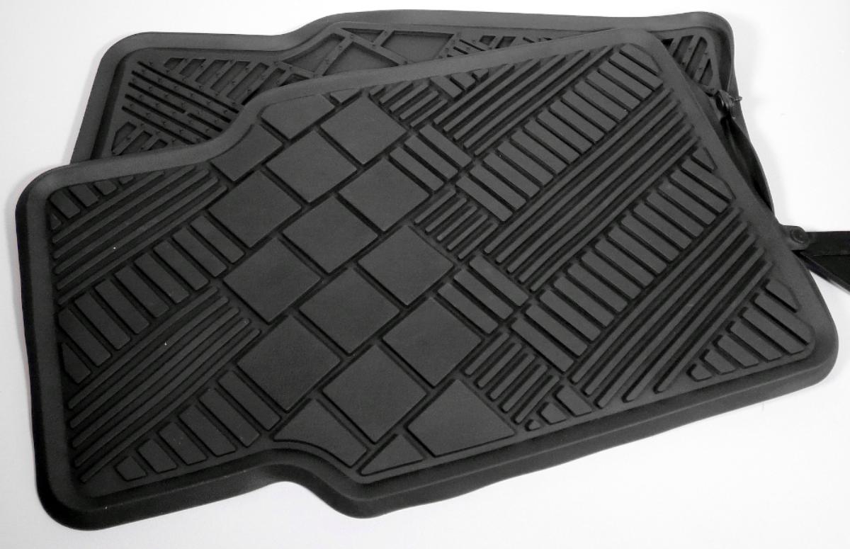 Fußmatten, sog. car floor mat, Art.-Nr.: 37060, Foto siehe Anlage,
- in einem zweiteiligen Set mit speziell zugeschnittenen Fußmatten:
- - je eine Matte für den Fahrer und Beifahrer in den Abmessungen von ca. 68 cm x 45 cm,
- laut Antrag aus Kunststoff (PVC) gefertigt,
- werden im Fußraum eines Kraftfahrzeugs ausgelegt und dienen dort zum Schutz vor
  grobem Schmutz,
- insbesondere aufgrund der Form und der Abmessungen erkennbar hauptsächlich zur
  Verwendung in Kraftfahrzeugen bestimmt.

"Karosseriezubehör für Kraftfahrzeuge der Position 8701 bis 8705 (Fußmatten), nicht
für die industrielle Montage"
