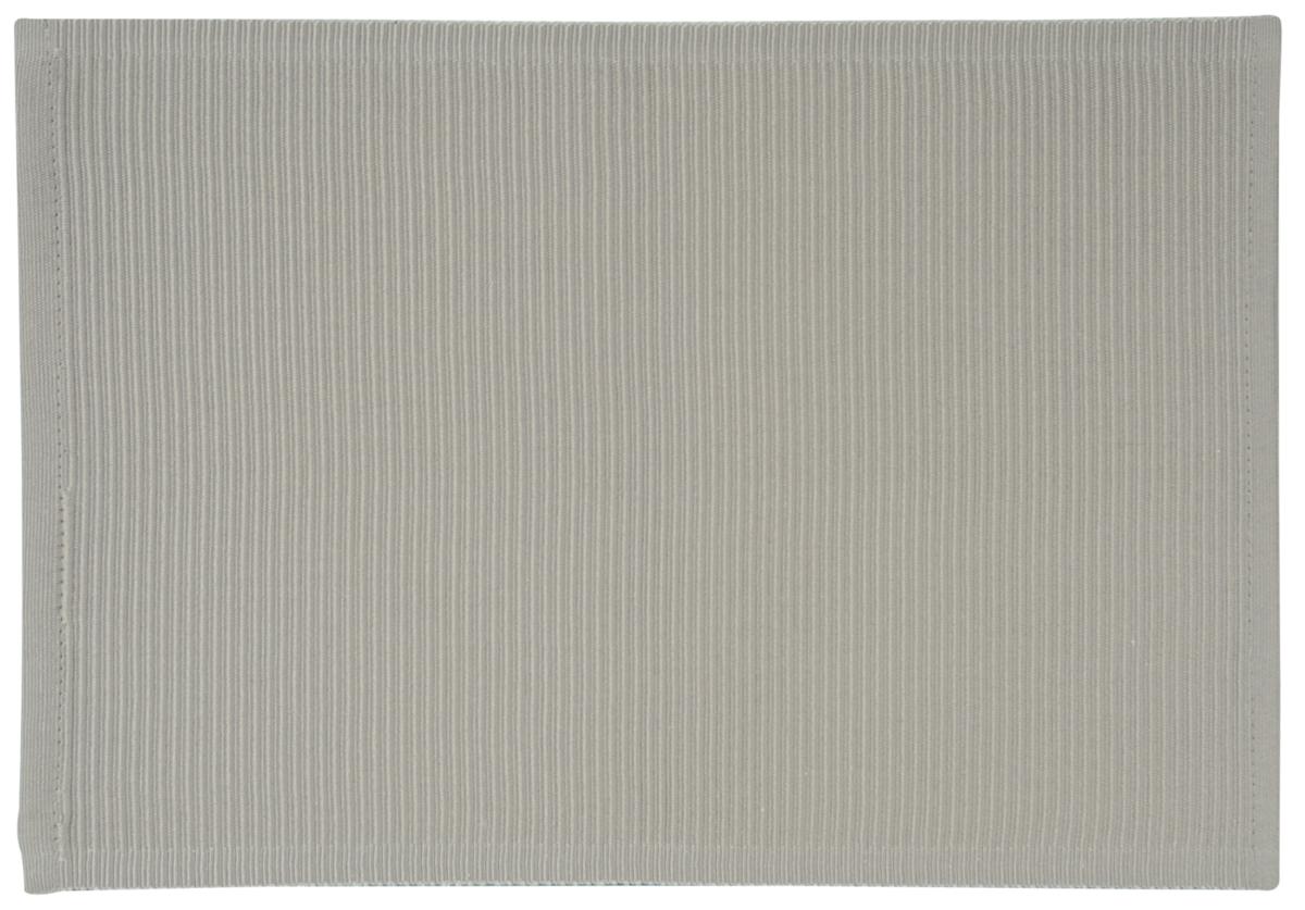Platzmatte, sog. Platzset, Foto siehe Anlage,
- rechteckig; laut Antrag in den Abmessungen von 43 cm x 30 cm,
- aus ca. 1,6 mm dicken, einfarbigen Geweben aus laut Antrag 80 % Polyester (synthetische Chemie-
  fasern) und 20 % Baumwolle,
- an den Längsseiten mit echten Webkanten; an den Schmalseiten durch Umschlagen und Festnähen
  gesäumt (somit konfektioniert),
- wird üblicherweise gewaschen und kennzeichnet sich aufgrund des Materials und des Verwendungs-
  zwecks als Tischwäsche.

"Tischwäsche, aus Spinnstoffen, aus Geweben, aus Chemiefasern"