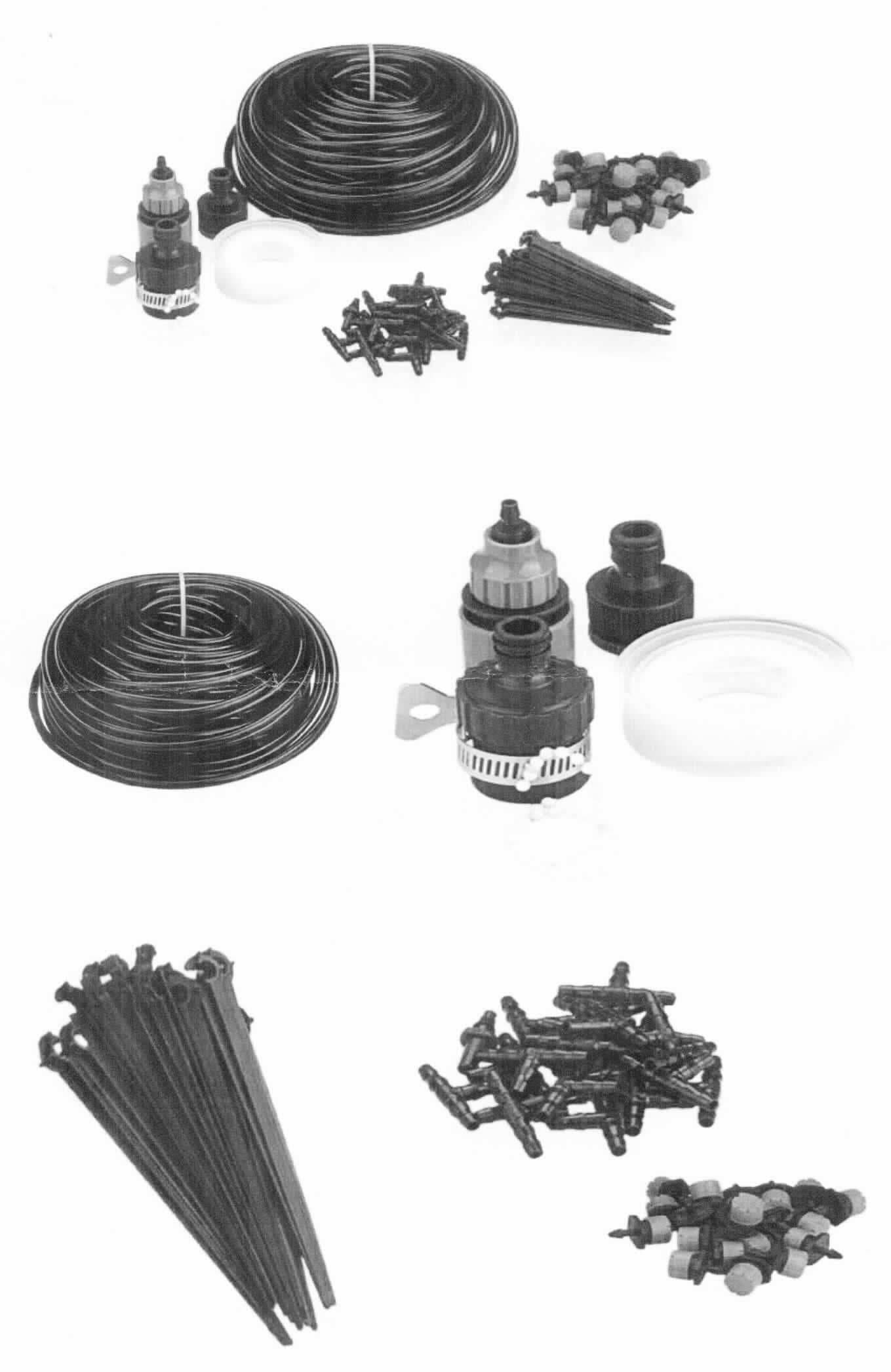 Bei der Ware handelt es sich den Angaben nach um ein Bewässerungs-Set bestehend aus einem biegsamen, nicht verstärkten Schlauch aus PVC, drei Schlauchanschlussstücken ohne Ventile aus Polypropylen, einem Isolierband, T-Stücken aus Polypropylen, Schlauchverschlusskappen und Kunststoffheringen zur Schlauchbefestigung im Boden.
Es wurde kein Warenmuster vorgelegt. Das Erzeugnis wird zur Gartenbewässerung eingesetzt. In Hinblick auf den Umfang und die Verwendung der Ware wird der unverstärkte Schlauch aus PVC als charakterverleihend angesehen.

Die Ware ist daher als anderer Schlauch aus Kunststoffen, weder mit anderen Stoffen verstärkt noch in Verbindung mit anderen Stoffen, ohne Formstücke, Verschlussstücke oder Verbindungsstücke in den TARIC-Code 3917 3200 99 des Zolltarifs einzureihen.