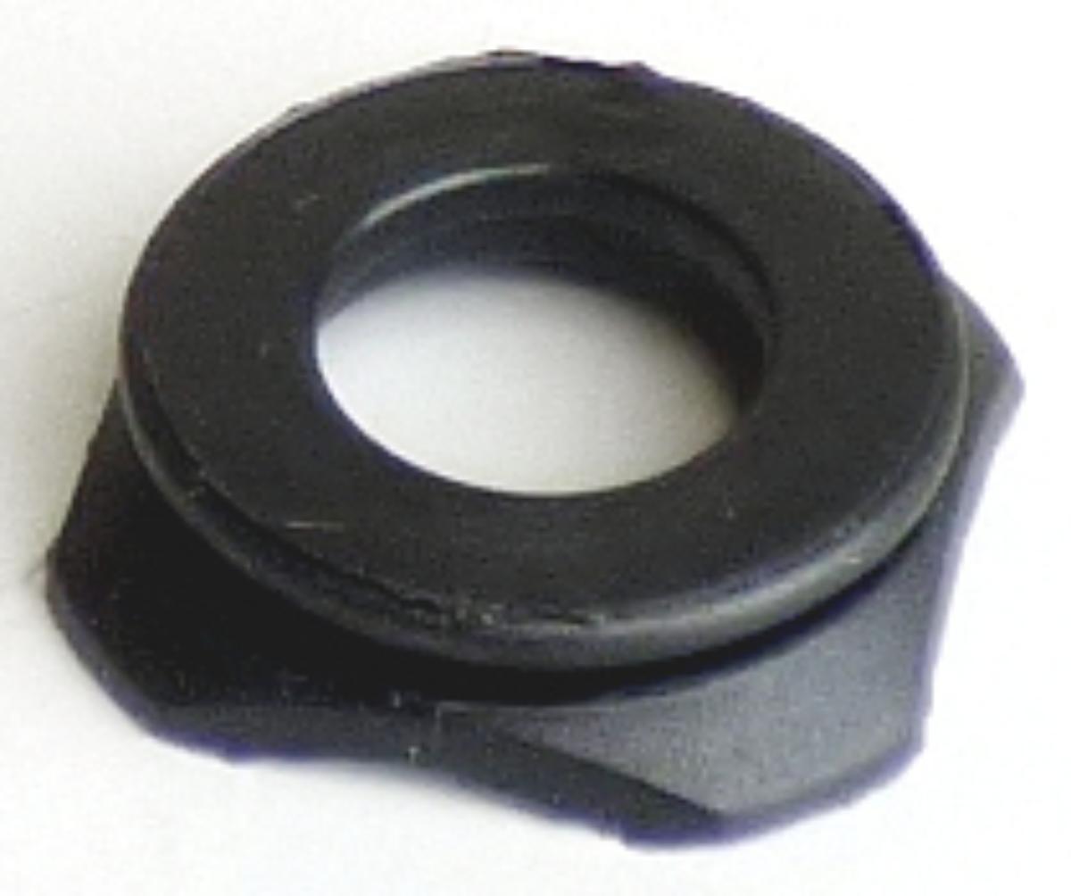 Angaben des Antragstellers:
Abdichtung aus Gummi
-Verwendung bei der Montage im Innern von Fahrradfrontleuchten-

Untersuchungsergebnisse an einem Warenmuster:
Schwarzer Profilring (Außendurchmesser: ca. 2,2 cm, Innendurchmesser: ca. 1,0 cm).

Befund:
Es liegt eine Dichtung aus Weichkautschuk im Sinne der Unterposition (KN) 4016 9300 vor.