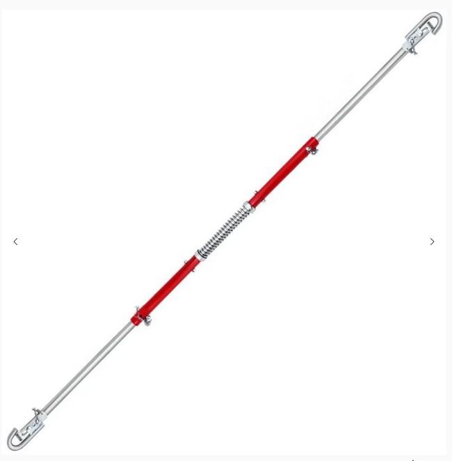 Abschleppstange, Modell: DBAS003, sog. Sicherheits-Abschleppstange 2t 3-tlg. mit Feder, Foto siehe Anlage,
- laut Antrag bestehend aus einem noch nicht zusammengesetzten, ca. 1,8 m langen, dreiteiligen,
   rohrförmigen Stecksystem aus verzinktem Metall, bestehend aus:
- - einem mit zwei Bohrungen und einer Feder (sog. Zugentlastungsfeder) ausgestatteten
    Mittelstück mit einer fest angebrachten Warnfahne und
- - zwei jeweils einseitig mit einem Haken zur Aufnahme von sog. Abschleppösen der
    Kraftfahrzeuge ausgestatteten Endstücken, die in das Mittelstück eingeschoben und
    mittels zusätzlicher Sicherungsstifte arretiert werden,
- laut Antrag: 
- - mit einer maximalen Traglast von ca. 2000 kg, 
- - für den Einzelverkauf in einem passgenauen, zum dauernden Gebrauch geeigneten Behältnis
    (sog. Tragetasche) aufgemacht,
- nicht für die industrielle Montage,
- dient im Falle einer Panne als Abschleppvorrichtung für fahruntüchtige Kraftfahrzeuge,
- wird optional in Kraftfahrzeugen mitgeführt,
- stellt sich als erkennbares Zubehör für Kraftfahrzeuge dar (erweitert die Nutzungsmöglichkeit
  der Kraftfahrzeuge, u. a. Verwendung als Zugfahrzeuge),
- aufgrund der objektiven Merkmale (u. a. Form) und Eigenschaften erkennbar hauptsächlich für
  Kraftfahrzeuge der Position 8701 bis Position 8705 bestimmt.

"Zubehör für Kraftfahrzeuge der Positionen 8701 bis 8705 (Abschleppstange), anderes als in
den Unterpositionen 8708 1010 bis 8708 9993 und den TARIC-Codes 8708 9997 18 bis
8708 9997 75 genanntes"