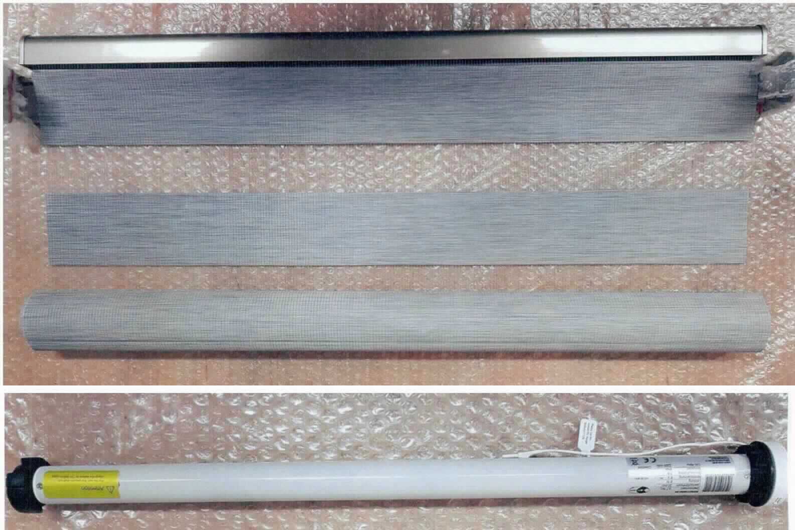 Gardine, sog. Elektronische Doppel Rollos mit Akku-Motor, Foto siehe Anlage,
- in einer Schachtel aus Kunststoff mit Montagematerial verpackt,
- laut Antrag in verschiedenen Farben und Abmessungen, veranschaulicht durch ein Warenmuster in den 
  Abmessungen (B x L) von laut Antrag 70 cm x 250 cm, 
- bestehend aus einem Gewebe aus laut Antrag Polyester (synthetische Chemiefasern), das abwechselnd als 
  undurchsichtiges Gewebe und als durchsichtiges, lichtdurchlässiges Drehergewebe (somit keine Ware der 
  Unterposition 6303 9290 90) gearbeitet ist,
- mit Schienen aus laut Antrag Aluminium,
- mit einem integriertem Motor und einem Lithium-Akku, der mittels einer Fernbedienung gesteuert wird,
- durch Zusammenfügen konfektioniert,
- ermöglicht aufgrund des umgelegten, übereinander laufenden Gewebes eine individuelle Lichtdosierung im Raum;
  zur Decken-, Wand- und Fenstermontage geeignet, 
- die Gewebe verleihen der Ware im Hinblick auf den Umfang und die Bedeutung in Bezug auf die Verwendung
  den wesentlichen Charakter.

"Gardine, aus Spinnstoffen, aus Geweben, aus synthetischen Chemiefasern"