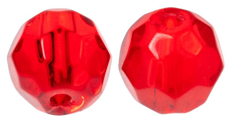 Glasperlen, sog. Faceted Glass Beads, Foto siehe Anlage,
- nach den Antragsangaben:
- - massive, vollständig durchbohrte Perlen aus rot bzw. schwarz gefärbtem Glas,
- - mit Facettenschliff,
- - mit einem Durchmesser von ca. 6 mm bzw. 8 mm,
- - für die Finesse-Montage beim Angeln bestimmt,
- - zehn Stück sind in einer Blisterpackung verpackt.
- mit einem Lochrand, der nicht scharfkantig mit den Facetteflächen zusammenstößt,
  damit keine Einreihung in die Unterposition 7018 1011,
- keine Nachahmung von echten Perlen, Zuchtperlen, Edelsteinen oder Schmucksteinen,
- stellen sich nicht als erkennbares Angelgerät der Position 9507 dar.

"Glasperlen, nicht geschliffen und mechanisch poliert"