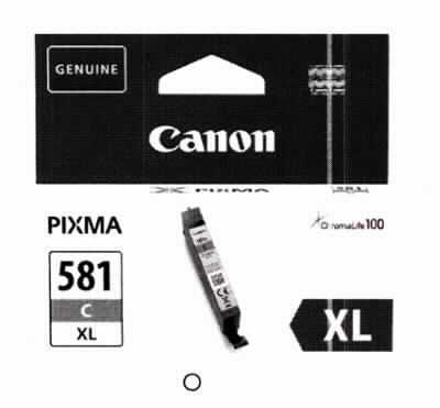 Angaben: 
Tintenpatrone (Farbe cyan, 8,3 ml) für Drucker der Marke Canon.

Befund: 
Tintenpatronen (ohne integrierten Druckkopf) zum Einsetzen in Apparate der Unterpositionen 8443 31, 8443 32 oder 8443 39, und mit mechanischen oder elektrischen Komponenten.