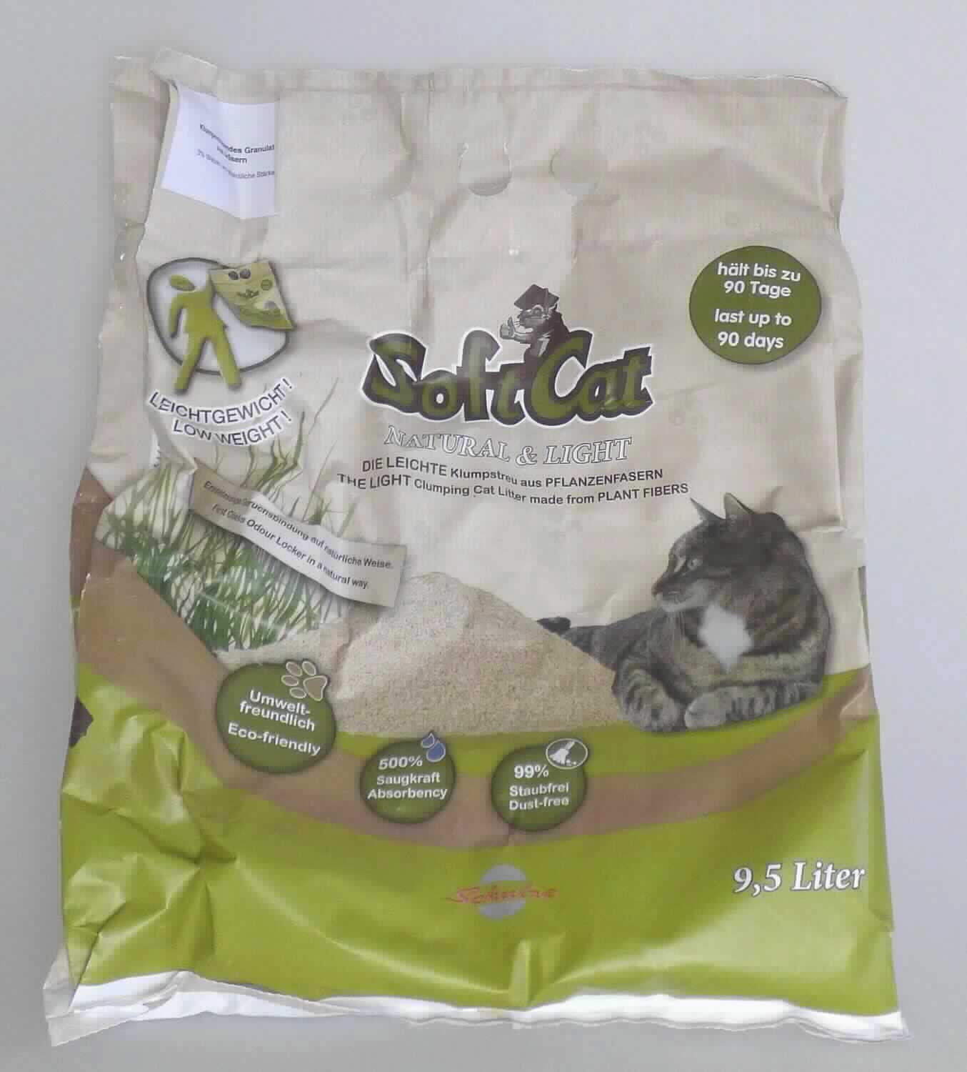 Katzenstreu auf Getreidebasis

Beschaffenheit des vorliegenden Warenmusters (in Originalverpackung):
Bunt bedruckter Kunststoffbeutel mit Angaben zum Erzeugnis (Die leichte Klumpstreu aus Pflanzenfasern; 
9,5 Liter); darin aufgeblähte, rundliche, poröse, teilweise gebrochene Stücke von Getreidekörnern (ca. 1 - 2 mm), augenscheinlich hauptsächlich von Sorghum-Hirse.

Lebensmittel, durch Aufblähen von Getreideerzeugnissen hergestellt, auf der Grundlage von Sorghum-Hirse, Katzenstreu.