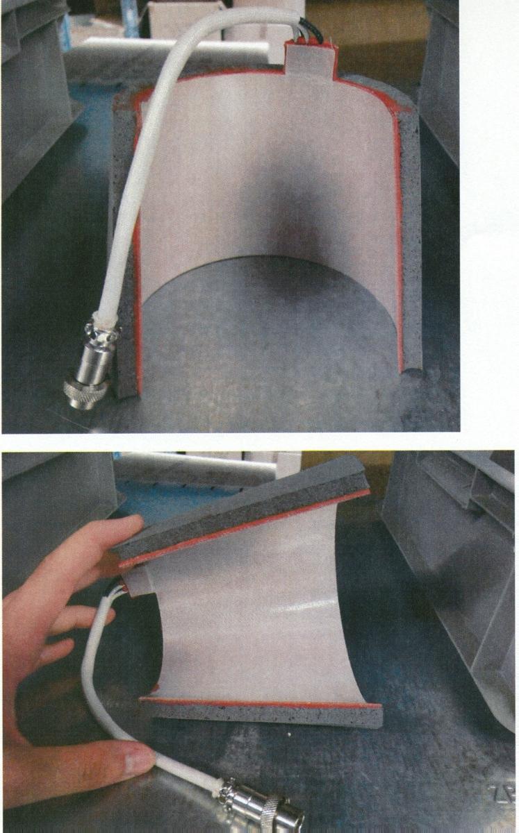 Ersatz-Heizelement
- in Form eines konisch zugeschnittenen Fiberglassilikonträgers mit eingebettetem Heizwiderstand
  und elektrischem Anschluss, aufgebracht und fest verbunden mit einer ca. 1 cm dicken
  Silikon-Matte (Abbildung siehe Anlage)
- nach Einlegen in einen dem Heizelement angepassten Edelstahlmantel sowie Anschluss und
  Einsetzen in eine Tassenpresse zum Erhitzen der in das Heizelement eingelegten Druckvorlage
  und des Druckgutes (kleine konische Tassen) und gleichzeitig zur gleichmäßigen
  Druckverteilung auf das Druckgut.

"Teil, erkennbar ausschließlich bestimmt für mechanische Geräte mit eigener Funktion,
 in Kapitel 84 anderweit weder genannt noch inbegriffen, keine Ware der Codenummern
 8479 9015 00 0  bis 8479 9070 87 0 - sog. Ersatz-Heizelement"