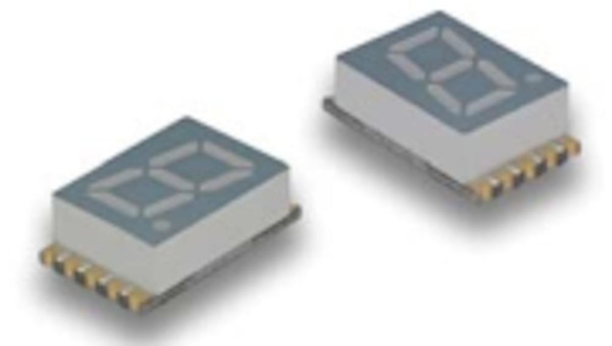 LED-Segment Anzeige KCSA03-105 (Abbildung siehe Anlage)
- aus einer mit acht Leuchtdioden (dominante Wellenlänge 630 nm) in Chipform
  bestückten gedruckten Schaltung mit Anschlusskontakten, mit einem darauf
  abgesetzten Anzeigenblock aus Kunststoff mit lichtleitenden Segmenten,
  angeordnet in Form einer Acht mit einem Punkt
  (Abmessungen: ca. 7,3 x 12 x 3,75 mm),
- ohne Ansteuerelektronik,
- erkennbar ausschließlich zum Einbau in LED-Anzeigetafeln zur Darstellung von
  alphanumerischen Zeichen bestimmt.

"Teil, erkennbar aussschließlich für Sichtsignalgeräte der Position 8531 bestimmt"