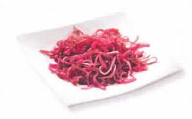 Seealgensalat mit Ingwer, tiefgefroren.

Antragsangaben (als zutreffend unterstellt): Ginger Wakame. Seealgensalat mit Ingwer, mariniert, tiefgefroren. Zutaten: Seealgen (61 %), Marinade (Zucker, Pflaumensaft, Salz, Sojasauce (Wasser, Sojabohnen, Weizen, Salz, Zucker), Essig, Farbstoff: Beetenrot, Ingwer 13 %, Oliven. Aufmachung: in 1000 g-Beuteln.

Gehalt an freier, flüchtiger Säure i.S. d. ZAnm 1 Kap 20 (gemäß Angabe): weniger als 0,5 GHT.
Zusatz von Alkohol (gemäß Angabe): nicht enthalten. 
Zuckergehalt i.S.der ZAnm 2 a) Abs 2 zu Kap 20 (gemäß Angabe): weniger als 9 GHT.
Zugesetzter Zucker i.S.der ZAnm 3, 2. Anstrich zu Kap 20: nicht enthalten.

Früchte, Nüsse und andere genießbare Pflanzenteile, in anderer Weise zubereitet oder haltbar gemacht, auch mit Zusatz von Zucker, anderen Süßmitteln oder Alkohol, anderweit weder genannt noch inbegriffen, Mischungen, andere, ohne Zusatz von Alkohol, ohne Zusatz von Zucker, in unmittelbaren Umschließungen mit einem Gewicht des Inhalts von weniger als 4,5 kg, keine Mischung von tropischen Früchten, andere.