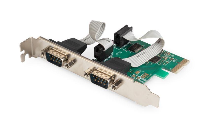 Signalumsetzer, sog. serielle Schnittstellenkarte, im Wesentlichen bestehend aus einer mit aktiven und passiven Bauelementen bestückten, gedruckten Schaltung mit einer PCIe-Schnittfläche sowie einer Frontblende mit zwei seriellen Anschlüssen. Das Erzeugnis dient nach dem Einbau in eine automatische Datenverarbeitungsmaschine zur Signalumwandlung und -verteilung an bis zu zwei Peripheriegeräte mit einem RS-232-Anschluss.
Es ist hauptsächlich von der in automatischen Datenverarbeitungssystemen verwendeten Art, an die Zentraleinheit anschließbar und in der Lage, Daten in einer vom System verwendbaren Form zu liefern.

Die Ware wird als "Einheit für automatische Datenverarbeitungsmaschinen, andere als von den Unterpositionen (HS) 8471 50 bis 8471 70 erfasst" eingereiht.

Anlage: 1 Abbildung