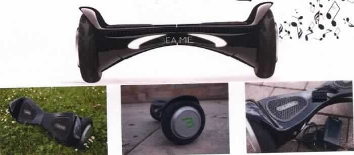 Smart Balance Board, Foto siehe Anlage,
- skateboardähnliches Erzeugnis (charakterbestimmend) mit einer brettartigen, in der Mitte
  verjüngten Auftrittsfläche (Board),
- laut Antrag besteht die Verkleidung des Boards aus Kunststoff (ABS); die Standfläche ist mit
  Gummi überzogen,
- in den Abmessungen von laut Antrag 60 cm x 21 cm x 22 cm,
- angetrieben mittels Elektromotoren mit einer Nennleistung von 700 Watt, die sich laut Antrag
  unterhalb des Stehplatzes befinden,
- mit einer Trittflächenhöhe von ca. 15 cm,
- mit zwei parallel angeordneten Rädern aus laut Antrag Vollgummi (Größe der Räder ca.
  203 mm/8 Zoll),
- mit einem Eigengewicht von ca. 11 kg,
- mit einer Geschwindigkeit von bis zu 15 km/h,
- für eine Reichweite von 15 km bis 20 km,
- für eine Steigung von max. 30 Grad,
- mit integriertem Lautsprecher und Bluetooth-Modul zur Wiedergabe von Audiodateien,
- Steuerung ausschließlich mittels Schwerpunktverlagerung/Gewichtsverlagerung; 
  das Board balanciert sich während dessen mittels Kreiselgeräten (Gyroskop) und 
  Beschleunigungsaufnehmer selbst aus, welche mit dem Elektromotor zusammenwirken,
- dient der Beförderung einer Person mit einem maximalen Gewicht von 120 kg in Zonen von
  niedriger Geschwindigkeit.

"Kraftrad, mit Elektromotor, anderes als von den Codenummen 8711 6010 00 0 und 8711 6090 10 0 erfasstes"
