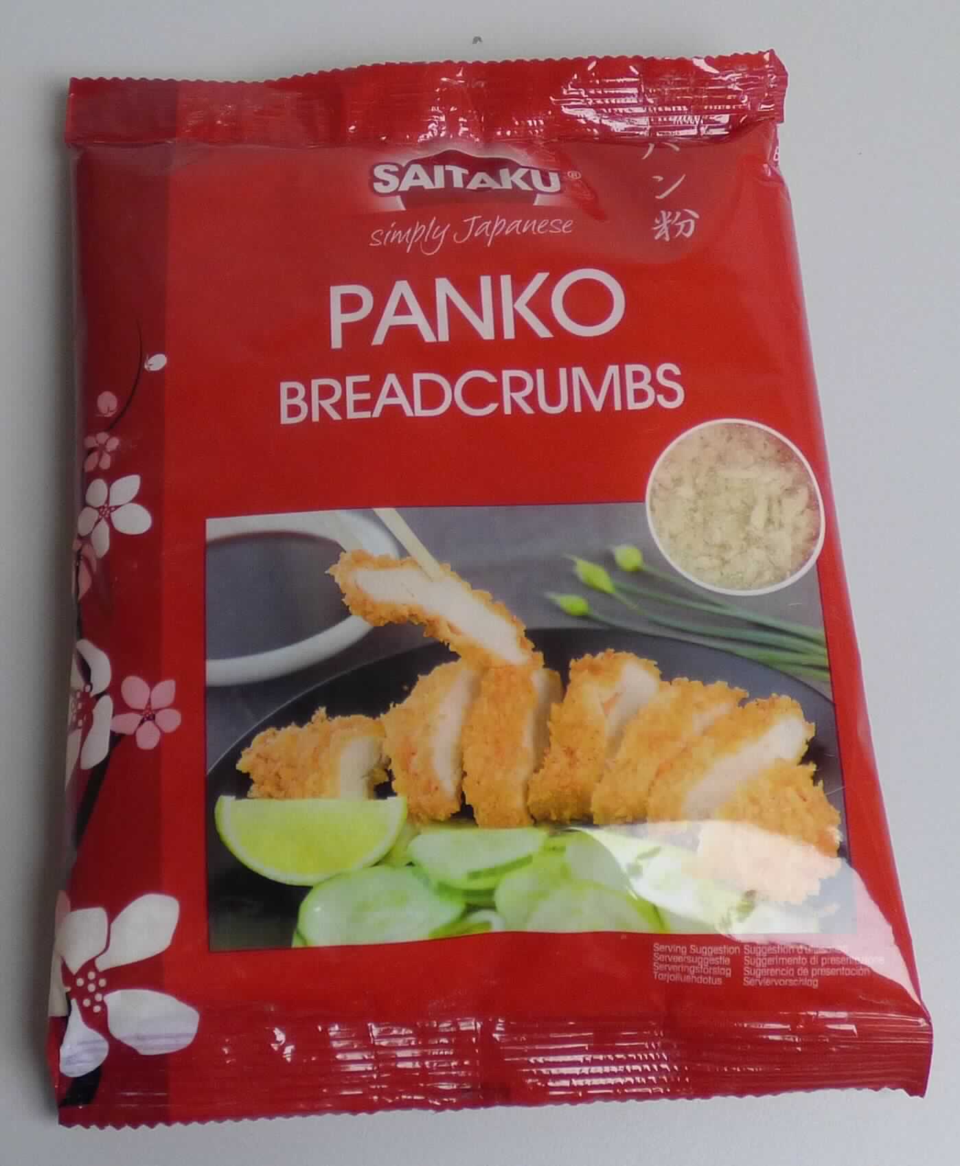 Panko

Beschreibung des vorgelegten Warenmusters:
Cremeweiße, knusprige, luftige Krümel, in Aussehen und Geschmack wie getrockneten Weißbrotkrumen ähnlich, 
nicht süß, ohne Röstaroma; original verpackt in rotem Kunststoffbeutel mit Sichtfenster und Abbildung von in 
Paniermehl frittiertem Fleisch; der Aufdruck enthält mehrsprachige Angaben zum Erzeugnis ("simply Japanese - 
PANKO BREAD CRUMBS"), zur Füllmenge (150 g), zur Zubereitung (durch Abbildungen veranschaulicht: 
Hähnchenbrust mit Salz und Pfeffer würzen, in Mehl und verquirltes Ei eintauchen, mit Panko überziehen und 
in heißem Öl von beiden Seiten goldbraun frittieren) und zu den Zutaten (s. Feld 8).

Fett in der Trockenmasse*: 0 bis weniger als 5 GHT
Zucker in der Trockenmasse*: 0 bis weniger als 5 GHT 
Stärke/Glucose**: 50 bis weniger als 75 GHT
Saccharose/Invertzucker/Isoglucose**: 0 bis weniger als 5 GHT
Milchfett und Milchprotein**: nicht enthalten 

*: abgeleitet aus den Antragsangaben
**: gemäß VO (EG) Nr. 900/2008, berechnet aus den Antragsangaben

Backware, Brot ohne Zusatz von Honig, Eiern, Käse oder Früchten, mit einem Gehalt an Zuckern und Fetten, 
bezogen auf die Trockenmasse, von jeweils 5 GHT oder weniger, sogenanntes "Panko"