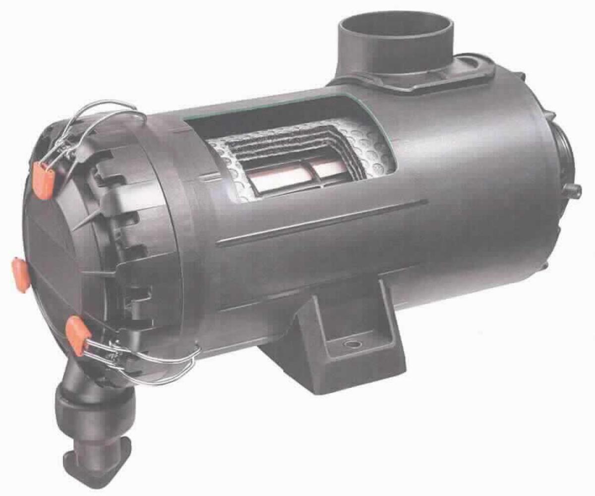 Sog. Kathodenluftfilter, Zeichnungsnummer 13 209 84 P01
- aus einem Mittelrohr zur Aufnahme eines Kathodenluftfilterelements, in einem Einbau-
  Gehäuse mit Rohluft-Eingang und Reinluft-Ausgang, Staubaustragsventil sowie Deckel
  mit Verastungsklammern (Abbildung siehe Anlage),
- zum Einbau in eine Brennstoffzelle bestimmt,
- zur Gasreinigung durch Partikelabscheidung und Reduzierung von anfallenden Schad-
  gasen.

"Apparat zum Filtrieren und Reinigen von Gasen, keine Ware der Codenummern 8421 3100 10 0 bis 8421 3985 10 0 - sog. Kathodenluftfilter für Brennstoffzelle"