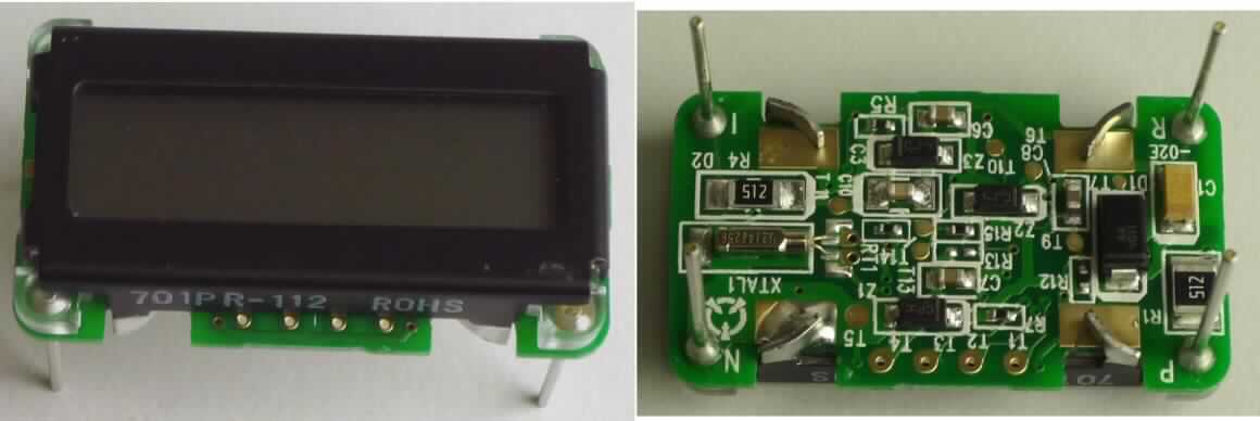 Sog. Betriebsstundenzähler Modul 17197700-112, im Wesentlichen bestehend aus einer mit elektrischen und elektronischen Bauteilen sowie einem LC-Display bestückten Leiterplatte mit den Maßen 32 x 18 x 0,8 mm und vier Anschlusspins (siehe Abblildung in der Anlage). 
Das Gerät dient der Ermittlung und Anzeige der geleisteten Betriebsstunden in verschiedenen Anwendungsbereichen (z. B. Industrie, Medizin, Verkaufsautomaten, Fahrzeuge, Pumpen).

Die Ware wird als "Betriebsstundenzähler, andere als in Position 9028 genannte Zähler, nicht für zivile Luftfahreuge und nicht Hall-Effekt basiert" eingereiht.