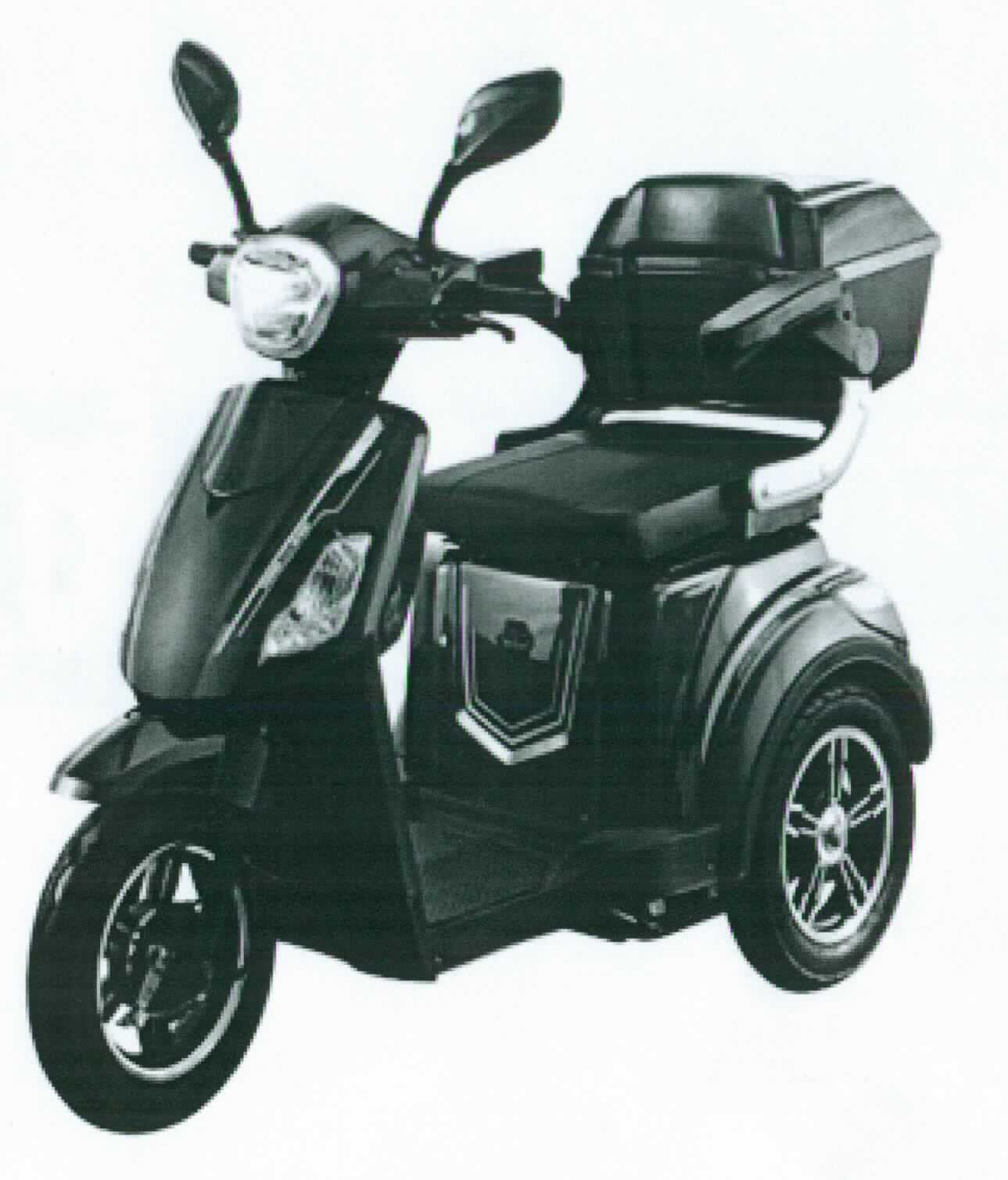 Kraftfahrzeug zur Personenbeförderung, sog. Dreiradelektroroller, Typ CL-06Z-24, Foto siehe Anlage, 
- motorrollerähnlich, mit einem Vorderrad und zwei Hinterrädern, 
- laut Antragsangaben:
- - in den Abmessungen (L/B/H): ca. 1520 mm (einschließlich Gepäckkoffer) x 
     ca. 6700 mm x ca. 1020 mm (ohne Seitenspiegel),
- - mit 10-Zoll-Felgen (Reifengröße 3.00-10),
- - mit Elektromotor (500 W, 24 V),
- - mit zwei Blei(säure)-Batterien (2 x 12-V-Batterie à 45 Ah),
- - mit einem Ladegerät (Ladezeit 8 h),
- - mit einer maximalen Geschwindigkeit von15 km/h und einer Reichweite von 65 km,
- - an jedem Hinterrad mit einer Federung,
- - vorne mit einer Trommelbremse und hinten mit einer Elektromagnetbremse versehen,
- - mit einem Rückwärtsgang,
- - mit Differential, 
- - mit einer Sitzbank mit Armlehnen für eine Person,
- insbesondere aufgrund des Rückwärtsgangs und des Differentials keine Ware der Position 8711.

"Anderes Kraftfahrzeug, seiner Beschaffenheit nach hauptsächlich zur Personenbeförderung bestimmt, anderes als in den Unterpositionen (KN) 8703 1011 bis 8703 7000 genanntes, Fahrzeug mit Elektromotor, neu"