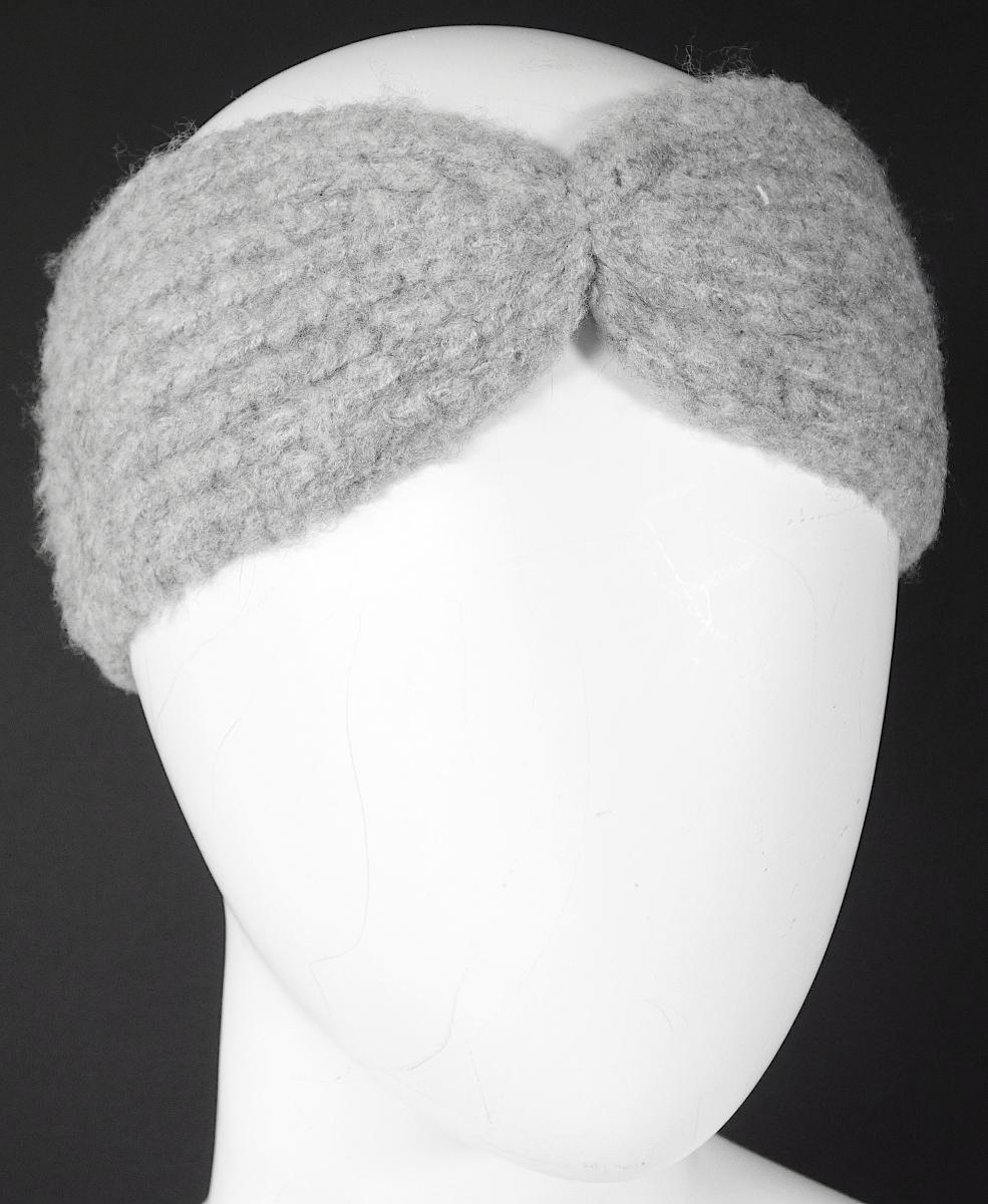 Stirnband, sog. Damen Strinband mit Raffung vorne, D9301Y74068AVEN, in Einheitsgröße,
Foto siehe Anlage,
- flachliegend in den Abmessungen (L x B) von ca. 23,5 cm x 9 cm,
- aus ca. 6,1 mm dicken, gerauten, buntgewirkten Gewirken (melierte Garne) aus laut Antrag 77 %
  Polyacryl, 21 % Polyester und 2 % Elasthan (alles synthetische Chemiefasern),
- vorn gerafft zusammengenäht,
- durch Zusammennähen konfektioniert,
- wird als Stirnband um den Kopf und über die Ohren als Kälteschutz getragen, stellt sich nach
  der Beschaffenheit weder als Kopftuch der Unterposition 6117 10 noch als Kopfbedeckung des
  Kapitels 65 dar,
- aufgrund des textilen Charakters wird die Ware nicht vom Warenkreis der Position 9615 erfasst,
- individuelles (selbstständiges) Einzelstück, das eine Ergänzung von Kleidung darstellt,
- die Elastizität ergibt sich durch die Verwendung von Elastomergarnen, deshalb keine
  Ware der Unterposition 6117 8080.

"Anderes konfektioniertes Bekleidungszubehör (Stirnband), aus elastischen Gewirken"