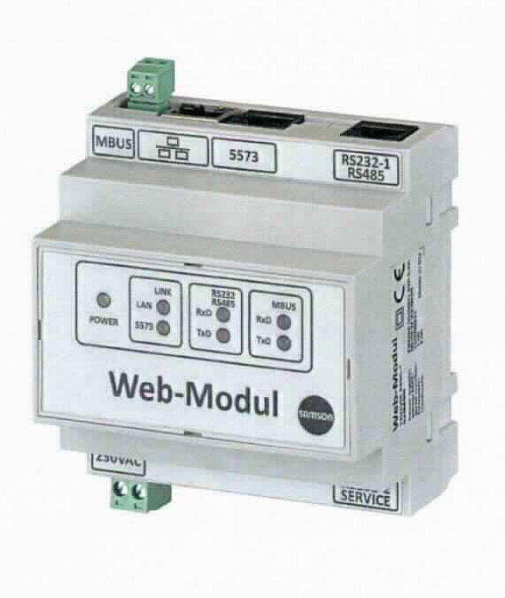 Sog. Web-Modul, in Form einer kombinierten Maschine aus Datenlogger (kennzeichnende Haupttätigkeit) und Web-Modul im Wesentlichen bestehend aus Speicher und Verarbeitungselektronik sowie Netzwerk-Transceivern in einem 87 x 90 (ohne Außenschraubklemmen) x 65 mm großen Kunststoffgehäuse für die Hutschienenmontage mit Status-LEDs, Netzwerk-Schnittstellen (u.a. für Ethernet- und Modbus-Signale) sowie jeweils einem Stromversorgungs- und Service-Anschluss. 
Das Modul dient der fortlaufenden Aufzeichnung, Verarbeitung und Übertragung von Daten über das Netzwerk TCP/IP mit den Automatisierungssystemen TROVIS 5400 und 5500 sowie dem Industrieregler TROVIS 6495-2 (alle nicht Gegenstand dieser vZTA-Entscheidung).

Die Ware wird als "Maschine zum Aufzeichnen von Daten auf Datenträger in codierter Form und zum Verarbeiten solcher Daten, anderweit weder genannt noch inbegriffen" eingereiht.

Anlage: 1 Abbildung