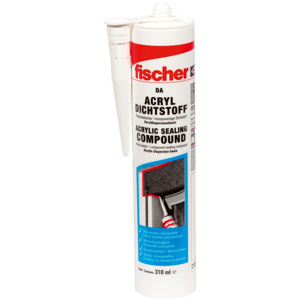 Angaben:
Acryldichtstoff DA weiß; 1-komponentiger Dichtstoff auf Acrylbasis; zur Verwendung für Risse im Mauerwerk (Innenbereich) und Anschlussfugen im Innenbereich (z.B. Fenster, Türen); Verpackung: 310 ml-Kartusche mit aufschraubbarer Ausspritzvorrichtung.
 
Befund:
Nach Beschaffenheit und Verwendungszweck kennzeichnet sich die Ware als anderer Kitt (Kunststoffkitt).