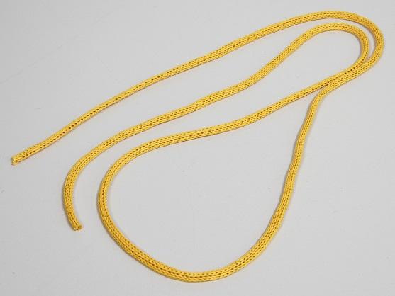 Schlauchgewirke, Foto siehe Anlage,
- in einem Polybeutel verpackt,
- als Meterware, mit einer Länge von laut Antrag 30 m und einer Breite von ca. 4 mm, somit keine
  Ware der Position 6006,
- aus Papiergarnen der Position 5308,
- keine Elastomergarne oder Kautschukfäden enthaltend,
- kein Samt, Plüsch, Schlingengewirke oder Schlingengestricke.

"Gewirke, mit einer Breite von weniger als 30 cm, anderes als solche der Positionen 6001 und 6002,
 aus Papiergarnen"