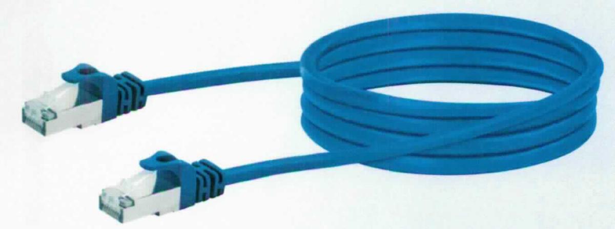 Isoliertes elektrisches Kabel, sog. Cat 8 Netzwerkkabel, Art. CKO8020 531,
- mit verdrillten Aderpaaren (sog. "Twisted-Pair"-Kabel; Cat 8 S/FTP), 
- doppelt geschirmt,
- an beiden Enden mit einem RJ-45-Stecker mit Knick- und Rasternasenschutz ausgestattet,
- mit einer Länge von ca. 2 m,
- für eine Spannung von weniger als 1000 Volt,
- zum Übertragen von Telekommunikationsdaten und zum Verbinden von Netzwerk- und 
  Telekommunikationsgeräten.

Die Ware ist als "isoliertes elektrisches Kabel, kein Wickeldraht, kein Koaxialkabel oder anderer elektrischer koaxialer Leiter, kein Zündkabelsatz oder anderer Kabelsatz von der für Beförderungsmittel verwendeten Art, für eine Spannung von 1000 Volt oder weniger, mit Anschlussstücken versehen, von der für die Telekommunikation verwendeten Art" einzureihen.