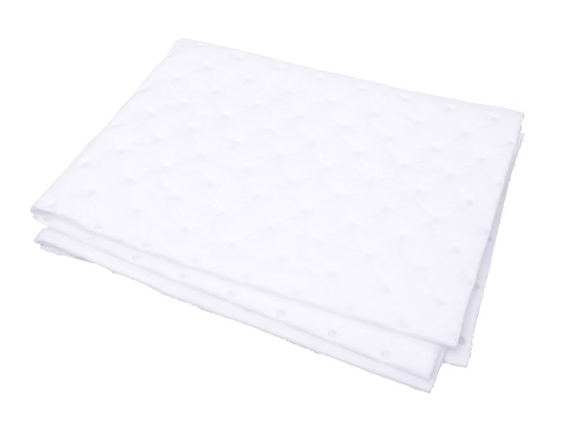Vliesstoff, Foto siehe Anlage,
- zwei Stück in einem Polybeutel verpackt,
- lediglich rechteckig zugeschnitten; in den Abmessungen von laut Antrag 40 cm x 50 cm x 0,2 cm,
- laut Untersuchungsergebnis:
-- dreilagiger Vliesstoff, mit:
--- zwei äußeren Lagen aus synthetischen Filamenten (laut Antrag Polypropylen),
--- einer inneren Lage aus mehrschichtigen, heißluftgezogenen (melt blown) Fasern (laut Antrag
     Polypropylen),
-- punktuell thermisch verfestigt,
-- weder bestrichen noch überzogen,
-- mit einem Quadratmetergewicht von ca. 405 g,
- dient laut Antrag zur Aufnahme von Ölen,
- u. a. aufgrund der Abmessungen keine Ware der Unterposition (KN) 5603 9420,
- im Hinblick auf den Umfang und die Bedeutung in Bezug auf die Verwendung sind der Vliesstoff 
  aus synthetischen Filamenten und der Vliesstoff aus synthetischen Spinnfasern (melt blown) als 
  gleichbedeutend zu betrachten, somit verleiht keines der beiden Flächenerzeugnisse der Ware 
  ihren wesentlichen Charakter; sie ist daher der von den gleichermaßen in Betracht kommenden
  Unterpositionen (HS) (5603 14 und 5603 94) in der Nomenklatur zuletzt genannten zuzuweisen.

"Vliesstoff, anderer als in den Unterpositionen (HS) 5603 11 bis 5603 14 genannte, mit einem 
 Quadratmetergewicht von mehr als 150 g, nicht bestrichen oder überzogen, anderer als in den 
 TARIC-Codes 5603 9420 00 bis 5603 9480 40 genannte"