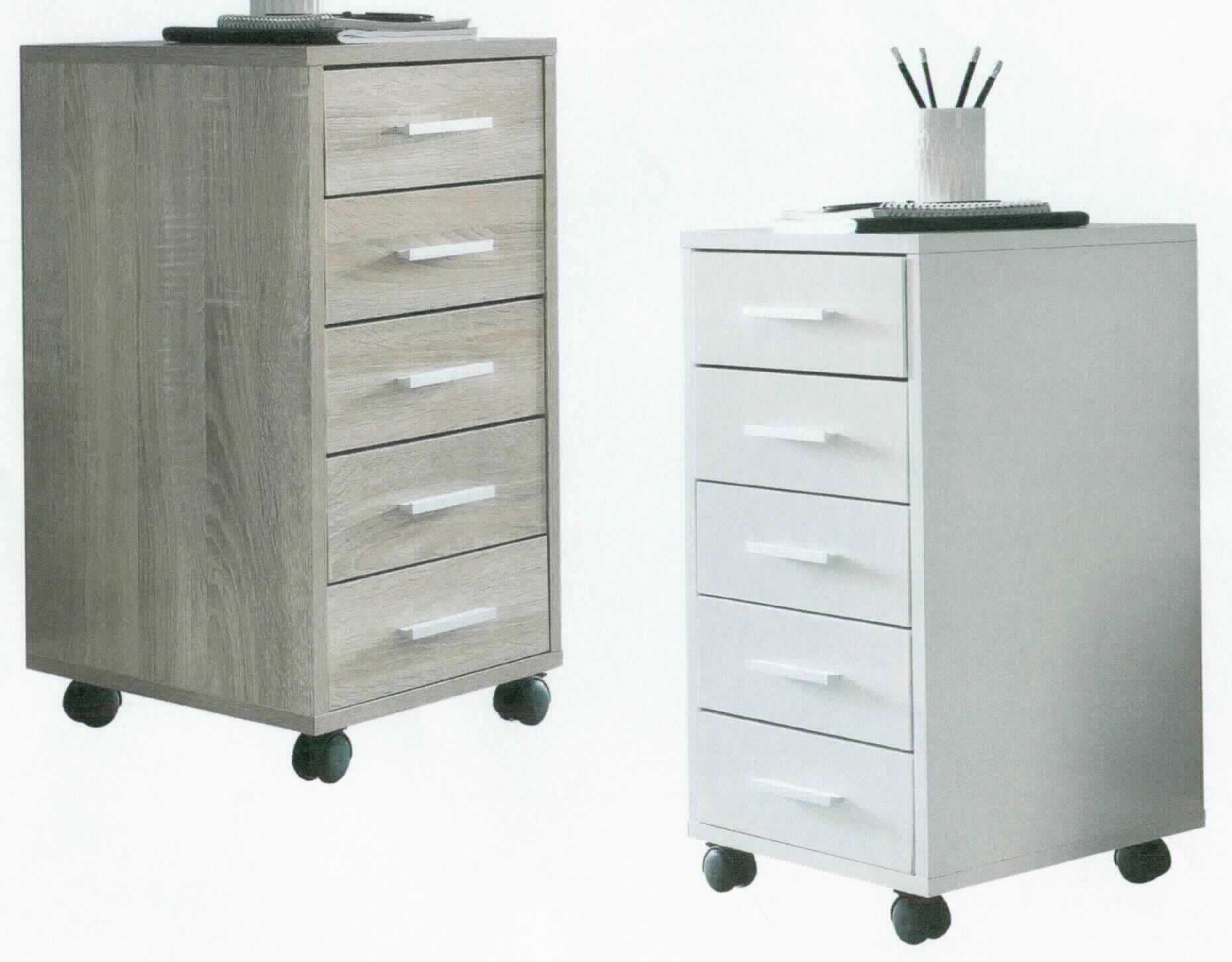 Bei dem sog. "Wohnling Rollcontainer Lisa, Art.-Nr. WL5.272 + WL5.273", handelt es sich um ein ca. 33 x 63 x 38 cm (