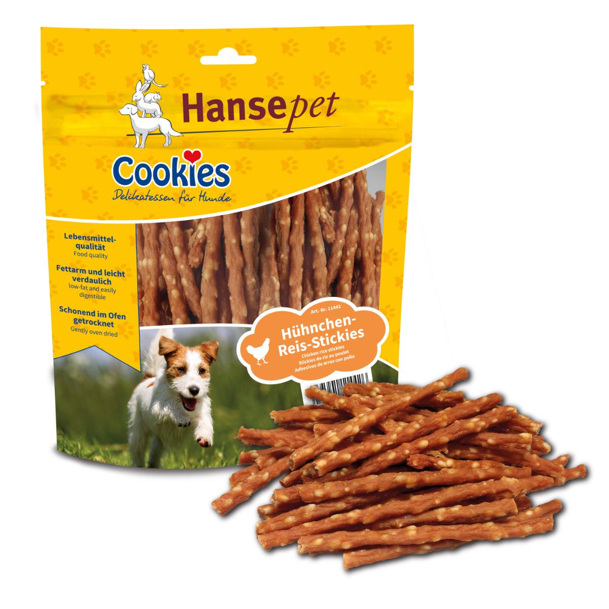 Antragsangaben: Hunde- und Katzenfutter in Aufmachung für den Einzelverkauf. Die Ware wird mit gleicher Zusammensetzung in verschiedenen Formen bzw. Aufmachungen gehandelt.

Beschaffenheit (Muster zur vZTA DE 21429/16-1): getrocknete, rotbraune Fleischmasse mit Reiskörnern in Form ca. 10 cm langer Kaustangen (Durchmesser: ca. 0,5 cm), in einem durchsichtigen Kunststoffbeutel.
Stärke in der Ware (polarimetrisch gem. VO (EG) Nr. 152/2009): mehr als 10 GHT bis 30 GHT.
Milcherzeugnisse in der Ware (gemäß Angabe): keine oder weniger als 10 GHT.

Zubereitung von der zur Fütterung verwendeten Art, Hunde- und Katzenfutter, in Aufmachungen für den Einzelverkauf, Glucose, Glucosesirup, Maltodextrin oder Maltodextrinsirup der Unterpositionen 1702 30 50, 1702 30 90, 1702 40 90, 1702 90 50 und 2106 90 55 oder Stärke oder Milcherzeugnisse enthaltend, mit einem Gehalt an Stärke von mehr als 10 bis 30 GHT, keine Milcherzeugnisse enthaltend oder mit einem Gehalt an Milcherzeugnissen von weniger als 10 GHT.
