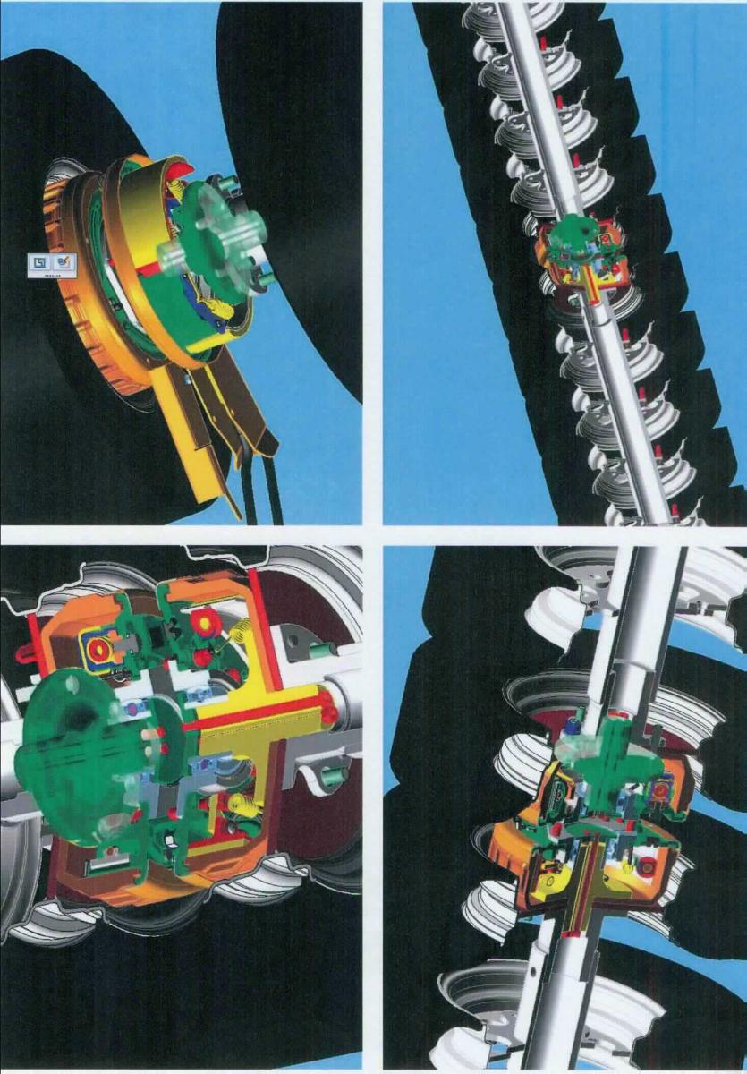 Sog. Zwischenflansch
- in Form eines verwendungsspezifisch nach Werkzeichnung gefertigten Stahl-
  Befestigungselements, aus einer runden Scheibe (Durchmesser 210 mm) mit 6
  Montagelöchern und beidseitig angesetzten, abgestuften Verbindungsstutzen
  mit 2 Bohrungen (Abbildung siehe Anlage),
- erkennbar konzipiert zur Montage an die Packerwelle eines in der Landwirt-
  schaft eingesetzten Packers (Bodenbearbeitungsgerät) zur Rückverdichtung/Ver-
  festigung von vorgelockertem Erdreich,
- zur Befestigung einer Bremsanlage an der Packerwelle.

"Teil, erkennbar ausschließlich für Maschinen zum Bearbeiten oder Bestellen des Bodens bestimmt - sog. Zwischenflansch für Packer"