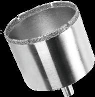 „Diamantbohrer“

- mit einer Bohrkrone aus unedlem Metall mit diamantbeschichteter Schneidkante

- mit einem Durchmesser von etwa 35 mm

- mit Aufnahmevorrichtung zur Verwendung in Werkzeugmaschinen (z. B. Bohrmaschine)

- verpackt in einem Kunststoffbeutel

- zum Durchbohren unterschiedlicher Materialien (z. B. Sollbruchstellen in Granitspülen) im
  Sanitärbereich geeignet, um Bohrungen für Armaturen oder Exzenter herzustellen

Abbildung siehe Anlage.

Derartige Erzeugnisse gehören als "auswechselbare Handwerkzeuge (Bohrwerkzeuge) zur Verwendung in Werkzeugmaschinen, mit arbeitendem Teil aus Diamant oder agglomeriertem Diamant auf einem Träger aus unedlem Metall" zum TARIC-Code 8207 5010 00.