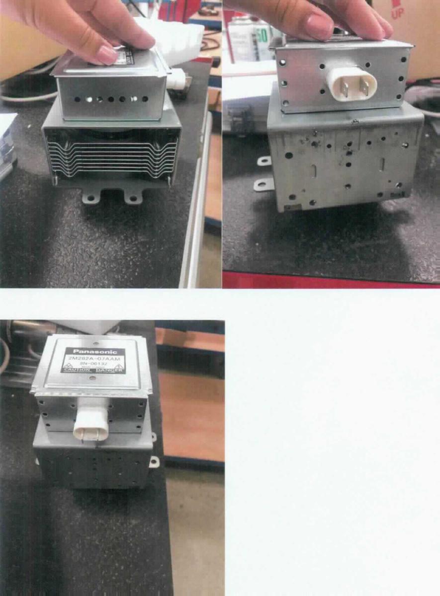 Höchstfrequenzröhre (Magnetron), (Abbildung siehe Anlage)
- aus einer walzenförmigen Glühkathode (Oxid- oder Vorratskathode)
  in einer Vakuumröhre, in einem Gehäuse (125 x 100 x 134 mm) mit Kühlrippen ,
- mit einer Ausgangsleistung von 1,5 kW und einer Frequenz von 2455 Mhz. 

"Glühkathoden-Elektronenröhren, Höchstfrequenzröhren, Magnetron nicht von den TARIC-Codes 8540 71 00 10 und 8540 71 00 20  erfasst"