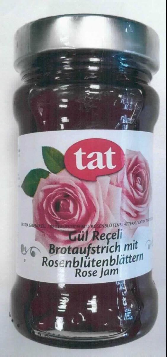 Konfitüre mit Rosenblütenblättern.

Antragsangaben (als zutreffend unterstellt): Brotaufstrich mit Rosenblütenblättern. Zur Zusammensetzung wurden vertrauliche Angaben gemacht.

Beschaffenheit des vorgelegten Warenmusters: rosafarbene, viskose Masse mit Blütenblättern, sehr süß und blumig schmeckend. Aufmachung: Original-Schraubdeckelglas.

Zuckergehalt gemäß ZAnm 2a) 1. Abs Kap 20: 70 GHT oder mehr.
Es kann im Hinblick auf die Warenbezeichnung und -zusammensetzung als erfüllt angesehen werden, dass die Ware durch Kochen i. S. der Anmerkung 5 zu Kapitel 20 hergestellt wurde.

Konfitüren, Fruchtgelees, Marmeladen, Fruchtmuse und Fruchtpasten, durch Kochen hergestellt, auch mit Zusatz von Zucker oder anderen Süßmitteln, andere, nicht von Zitrusfrüchten, mit einem Zuckergehalt von mehr als 30 GHT, anderen als in den Unterpositionen 2007 9910 bis 2007 9935 genannt, andere, mit einem Gehalt an Zucker von 70 GHT oder mehr.