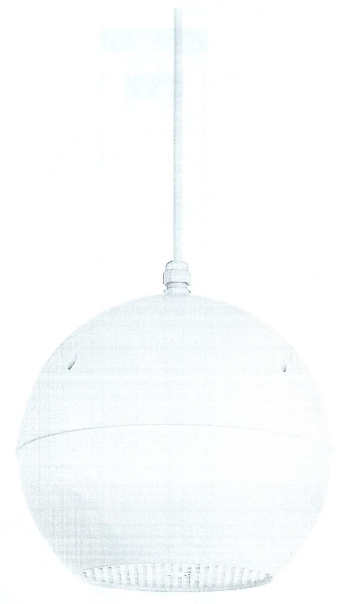 Kugellautsprecher KL-620 (CSR-206)
- aus einem Einzellautsprecher mit Übertrager in einem kugelförmigen Gehäuse aus
  Kunststoff (Abmessungen: 265 mm Durchmesser x 232,5 mm Höhe), Abbildung siehe Anlage,
- mit einer Leistung von 20 W,
- zum Umwandeln von elektrischen Tonfrequenzsignalen in Schallwellen.

"Einzellautsprecher im Gehäuse - Kugellautsprecher"