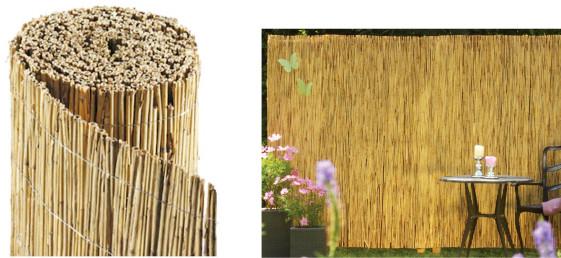 Nach den Angaben der Antragstellerin sowie der vorgelegten Abbildungen handelt es sich bei der sog. "Schilfrohrmatte, natur" um eine rechteckige Flechtware aus getrockneten Halmen des Schilfrohrs (Flechtstoff im Sinne der Anmerkung 1 zu Kapitel 46), die parallel aneinandergereiht und durch Bindematerial (dünne Metalldrähte) in Mattenform miteinander verbunden sind.

Die in unterschiedlichen Höhen (100 – 220 cm) und zwei verschiedenen Längen (300 und 600 cm) erhältliche Ware ist zur Verwendung als Wind- und Sichtschutzmatte für den Balkon, Garten oder die Terrasse bestimmt.

Derartige Waren werden zolltariflich als "Flechtstoffe, in Flächenform parallel aneinander gefügt, auch wenn sie dadurch den Charakter von Fertigwaren erhalten haben (z.B. Matten, Strohmatten, Gittergeflechte), aus anderen pflanzlichen Stoffen als Bambus oder Rattan, nicht aus Geflechten oder ähnlichen Waren aus Flechtstoffen" eingereiht.