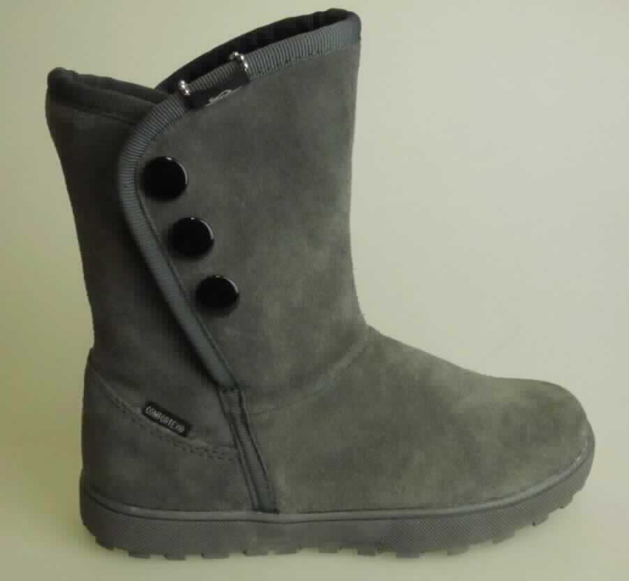 Stiefel (lt. Antrag: "Winterstiefel für Damen/Mädchen", Größe 29, Foto siehe Anlage)
- mit Laufsohlen aus (lt. Antrag) Kunststoff; ohne Hauptsohle aus Holz,
- mit Oberteil aus Leder,
- mit Zuschnitten aus Spinnstoff verstärkt,
- gefüttert,
- mit Zierbesatz,
- seitlich mit Klettverschluss,
- ohne Metallschutz in der Vorderkappe,
- den Knöchel, jedoch nicht die Wade bedeckend,
- mit einer Länge der Innensohle von ca. 19,5 cm.

"Schuhe mit Laufsohlen aus Kunststoff und Oberteil aus Leder, andere als in den Unterpositionen. 6403 1200 bis
 6403 9105 genannte, den Knöchel, jedoch nicht die Wade bedeckend, mit einer Länge der Innensohle von weniger
 als 24 cm"