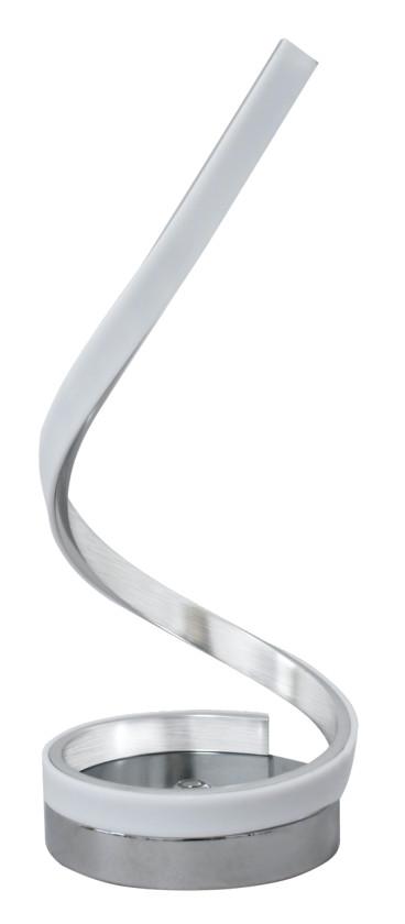 Bei der sog. „LED Akku-Tischleuchte Schlange Kunststoff/Aluminium“, Art. 2020100100, handelt es sich um einen, ca. 140 mm x 140 mm x 350 mm (L x B x H) großen elektrischen Beleuchtungskörper aus Aluminium, im Wesentlichen bestehend aus einem zylinderförmigen Aluminiumsockel mit einer schlangenförmig nach oben gebogenen Aluminiumleiste an der außenseitlich eine weiße LED-Lichtquelle hinter einer ebenfalls schlangenförmigen lichtdurchlässigen Kunststoffschiene verbaut ist. Die Leuchte ist mit einem Berührungssensor (Ein-/Ausschalter, Dimmer), einem Akkumulator und einem USB-Anschluss ausgestattet und kann in verschiedenen Farben im Dauerlicht betrieben werden. Die Leuchte wird mittels beigefügtem USB-Ladekabel aufgeladen.

Aufgrund der in alle Richtungen gelenkten Beleuchtung mit geringem Lichtstrom (130lm) dient das Erzeugnis vielfältigen Beleuchtungszwecken und kann als Stimmungslicht im Innenbereich (IP20) bspw. auf einen Tisch oder auf ein Regal gestellt werden.

Der charakterbestimmende Stoff ist insbesondere aufgrund des Umfangs und des äußeren Erscheinungsbildes das Metall.

Hinweise auf Handfertigung liegen nicht vor.

Das Erzeugnis ist als "elektrischer Beleuchtungskörper, anderweit weder genannt noch inbegriffen, nicht von den Unterpositionen (HS) 9405 11 bis 9405 41 erfasst, ausschließlich zur Verwendung mit LED-Lichtquellen bestimmt, kein Scheinwerfer, aus Metall, nicht handgearbeitet" einzureihen.