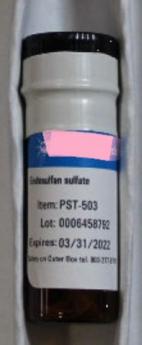 Ester einer anderen anorganischen Säure der Nichtmetalle; Endosulfan-Sulfat

Bei der Ware handelt es sich nach den Angaben um die chemisch einheitliche Verbindung Endosulfan-Sulfat. Eine andere Bezeichnung ist 6,9-Methano-2,4,3-benzodioxathiepin,6,7,8,9,10,10-hexachloro-1,5,5a,6,9,9a-hexahydro-,3-oxid-Sulfat. Die CAS-Nummer lautet 1031-07-8. Die Reinheit beträgt mindestens 99%. Die Ware liegt in Form von farblosen Kristallen vor und wird als Wirkstoff in Pestiziden und Insektiziden verwendet. 

Die Ware ist als "Halogenderivat eines Esters der Schwefelsäure" in die Unterposition 2920 9010 der Kombinierten Nomenklatur einzureihen.