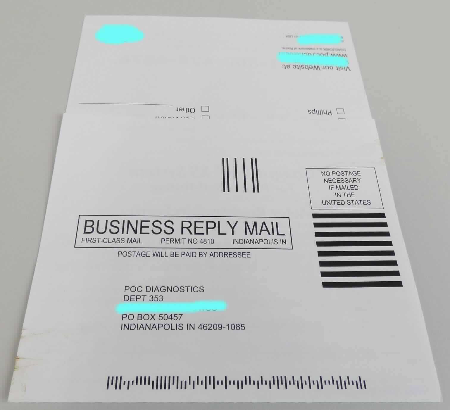 Bei dem Druckerzeugnis handelt es sich um eine geschäftliche, voradressierte, auf dem Postwege zu versendende Antwortkarte. Dabei handelt es sich um einen beidseitig mit Text, Schreiblinien und Feldern zum Ankreuzen bedruckten Zuschnitt aus Papier mit den Abmessungen von etwa 12,7 x 28,1 cm. Nach dem handschriftlichen Ergänzen des Formularsbereichs (Name und Anschrift des Käufers, Kaufdatum und -ort) wird der Zuschnitt entlang der drei Falzlinien eingeschlagen und mit Hilfe der anzufeuchtenden Klebefalzung zusammengeklebt. Das Druckerzeugnis, das Bestandteil einer Zusammenstellung mit einem Messgerät zur Bestimmung des Gerinnungsfaktors menschlichen Bluts (nicht Gegenstand dieser Auskunft) ist, kann durch den Käufer des Geräts als sog. Business Reply Mail an die aufgedruckte, durch einen Barcode ergänzte postalische Adresse zum Zwecke der Geräteregistrierung bzw. zur Sicherung von Garantieansprüchen gesendet werden. 

Abbildung siehe Anlage.

Derartige Waren gehören als "andere Drucke" zum TARIC-Code 4911 99 00 00.